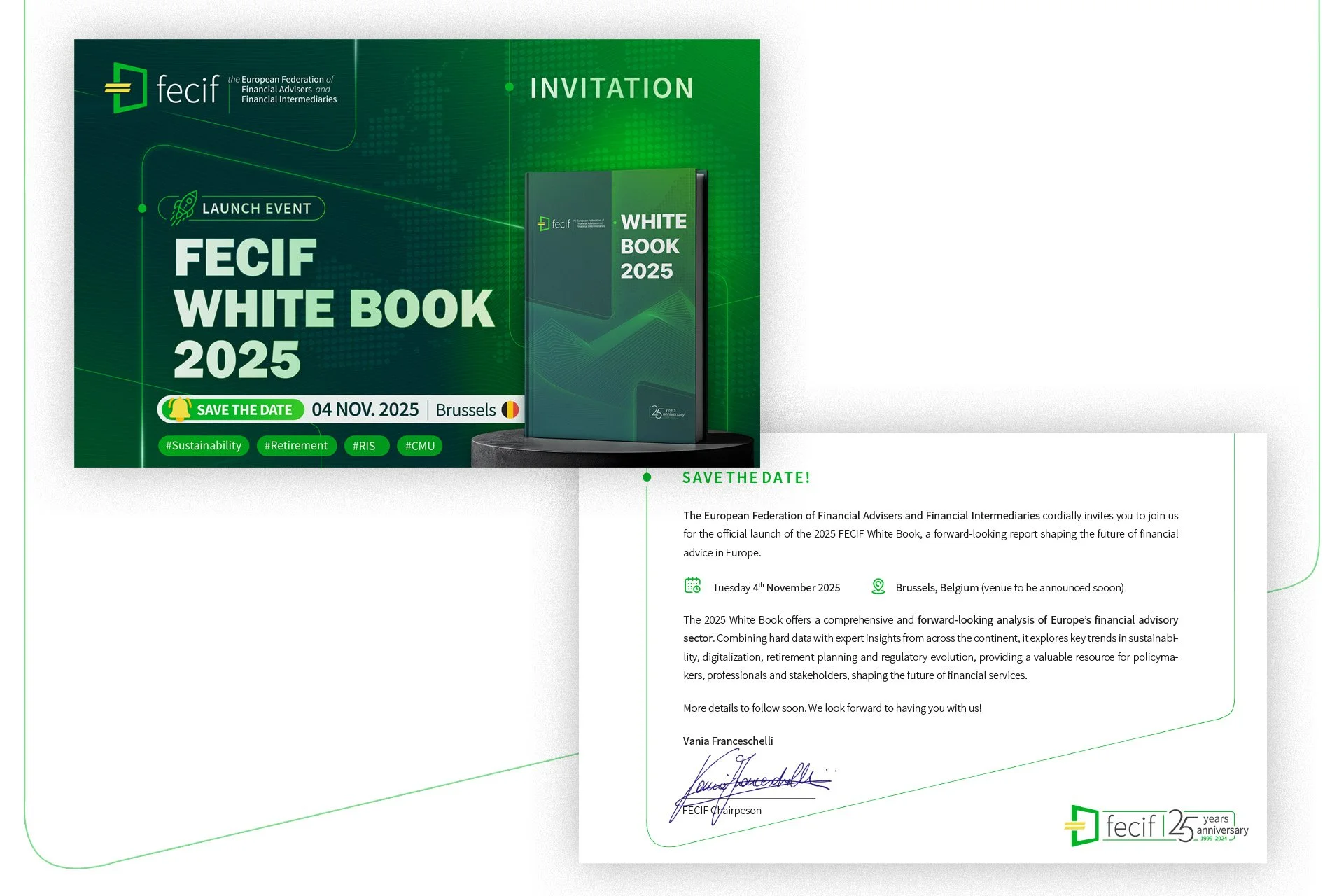 FECIF White Book 2025 launch event ivitation