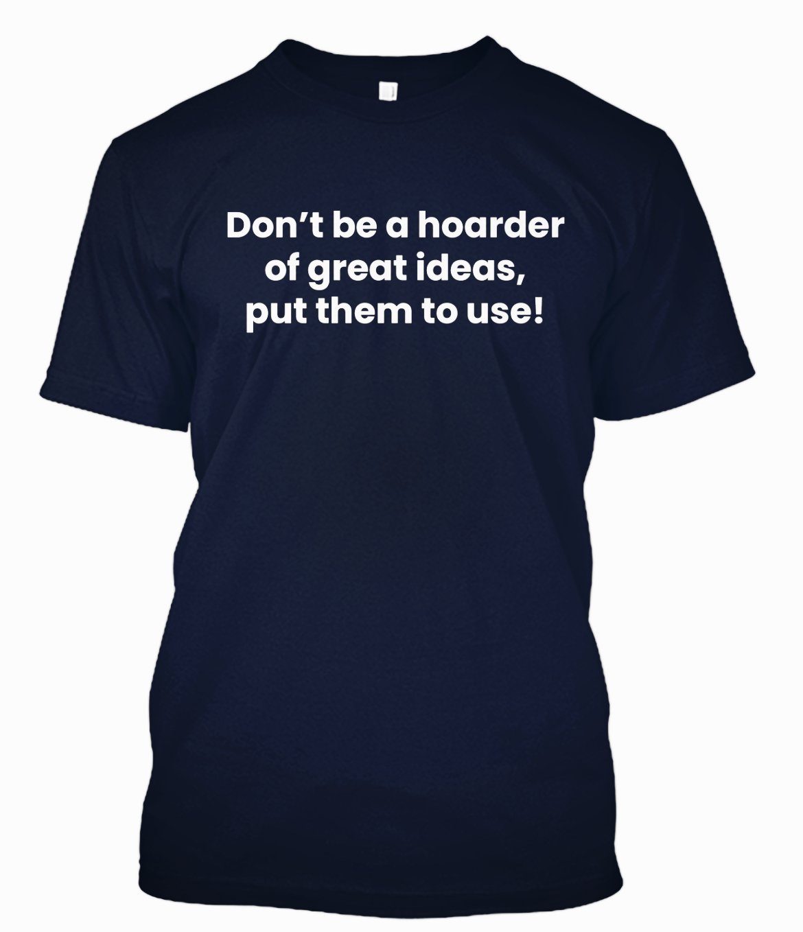 Navy Blue Hoarder T-Shirt