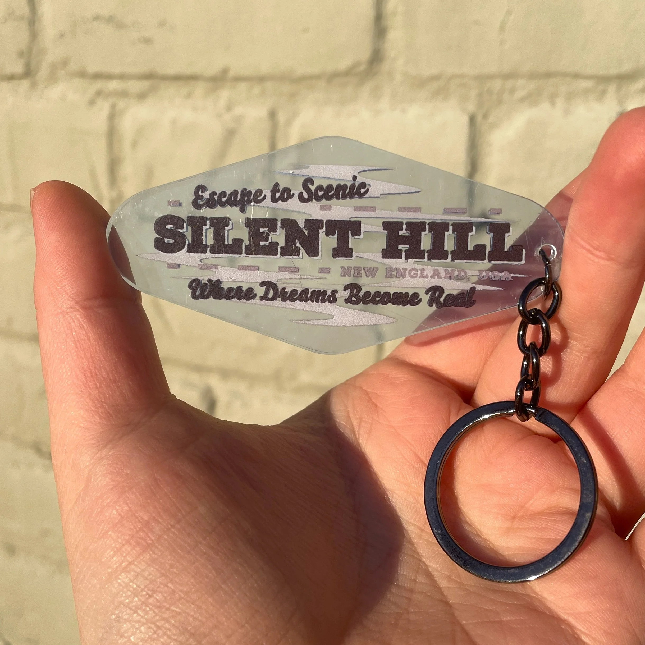 Silent Hill - Motel Keyring