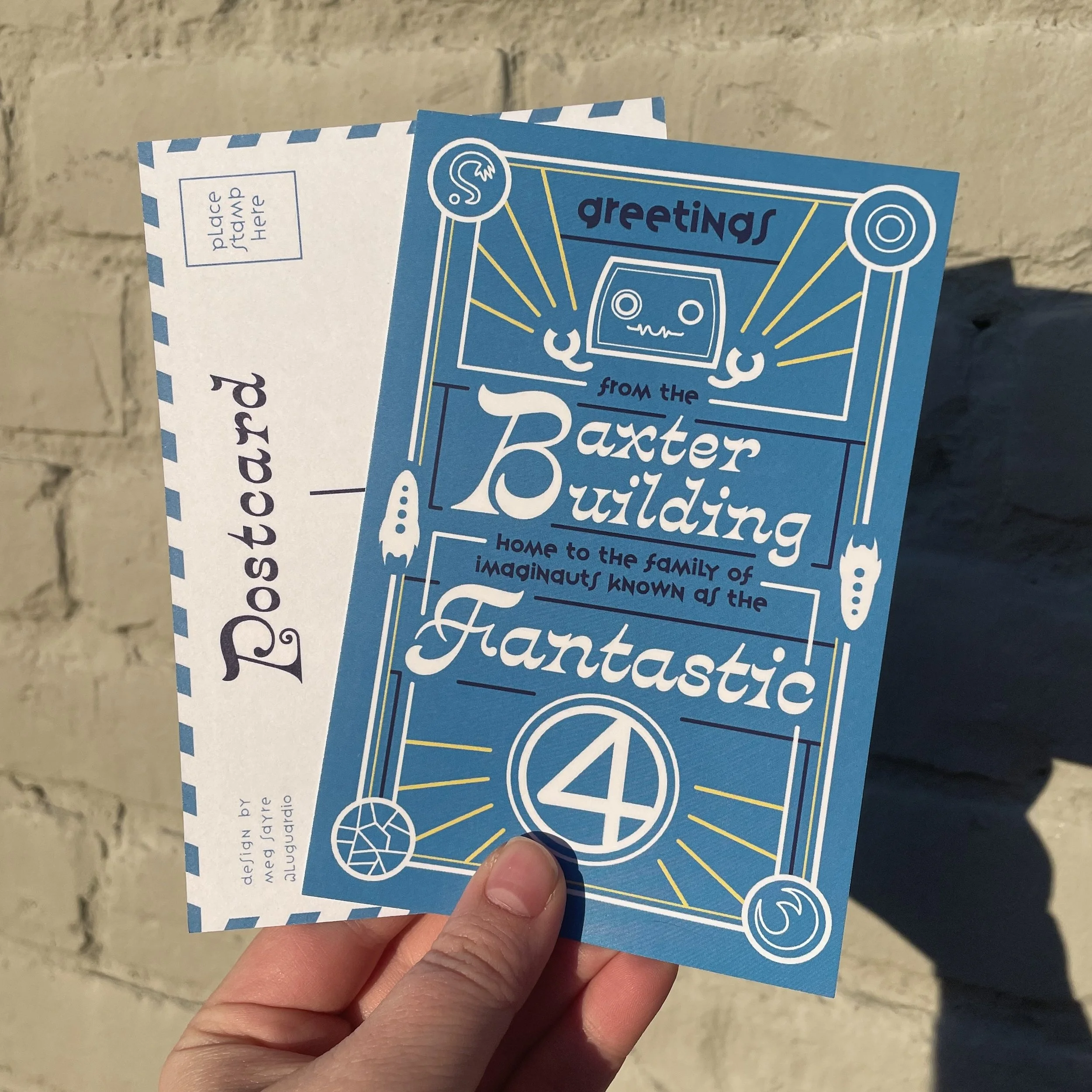 Fantastic Four - 4x6 Postcard