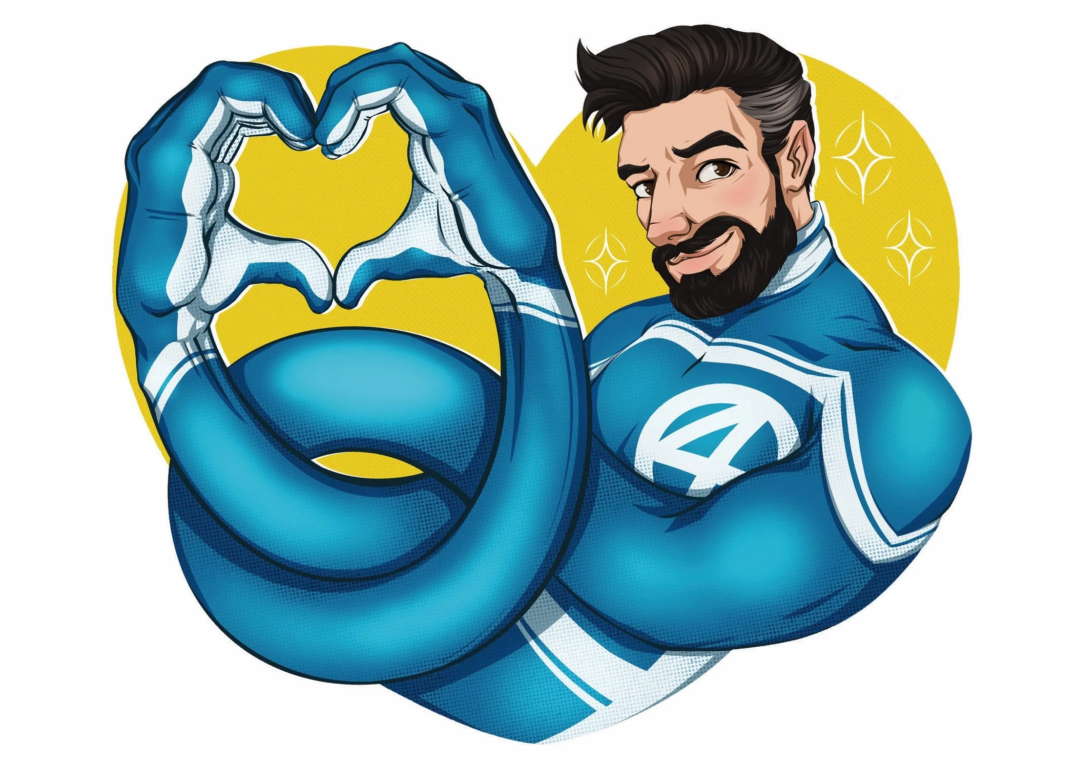 Mr. Fantastic - 5x7 Print