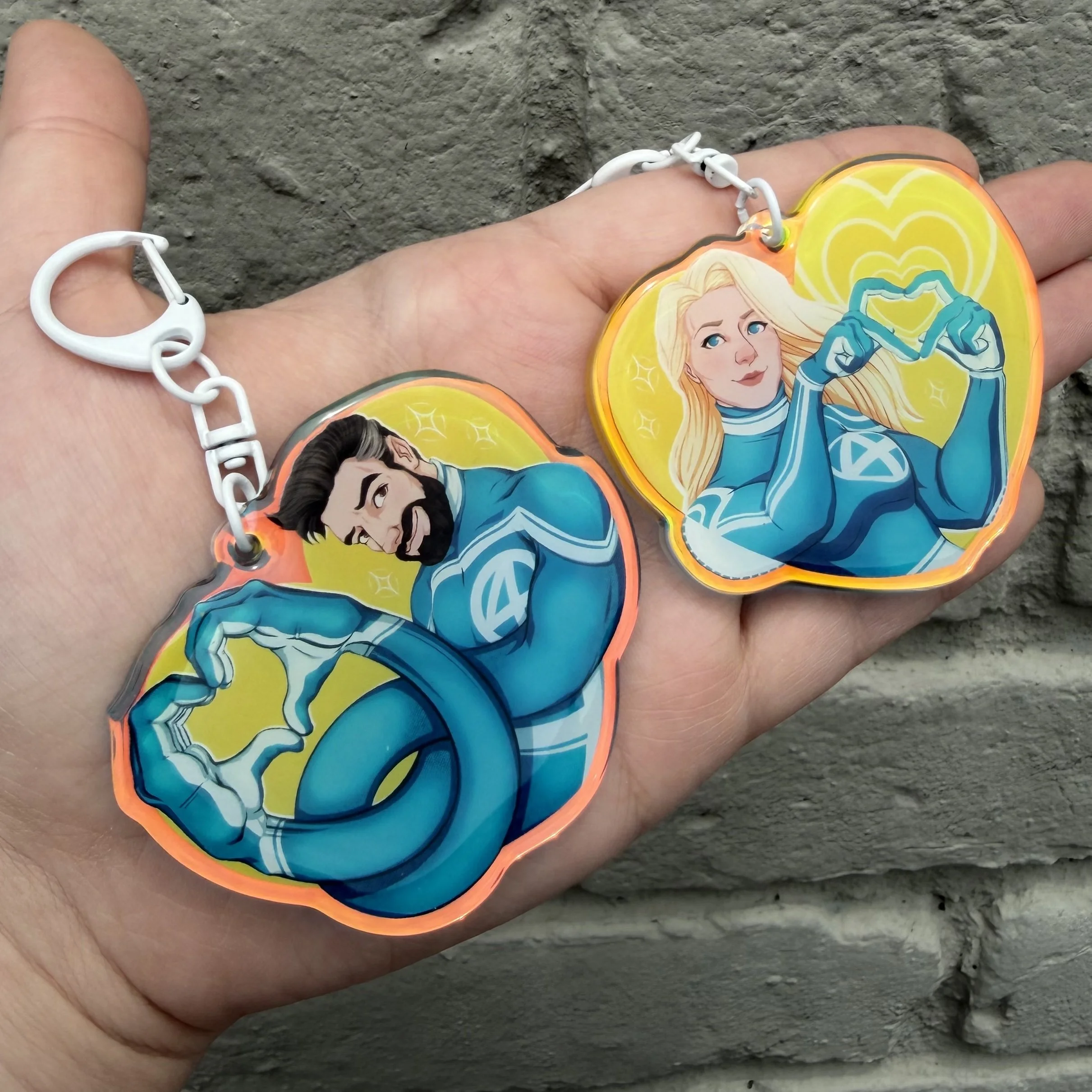 Fantastic Four - Character Keychains