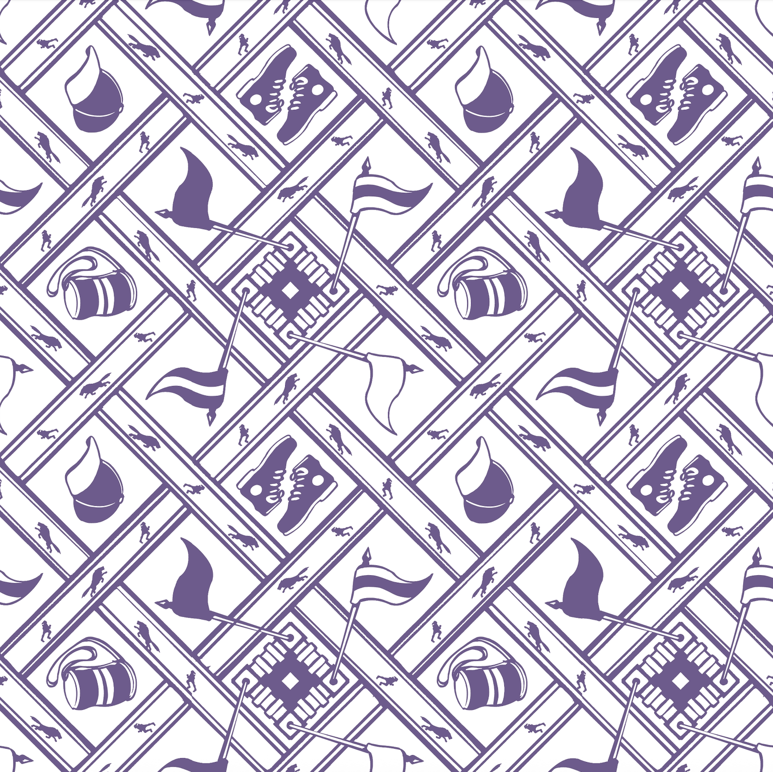 Endpapers for The Big Bad Wolf Murder
