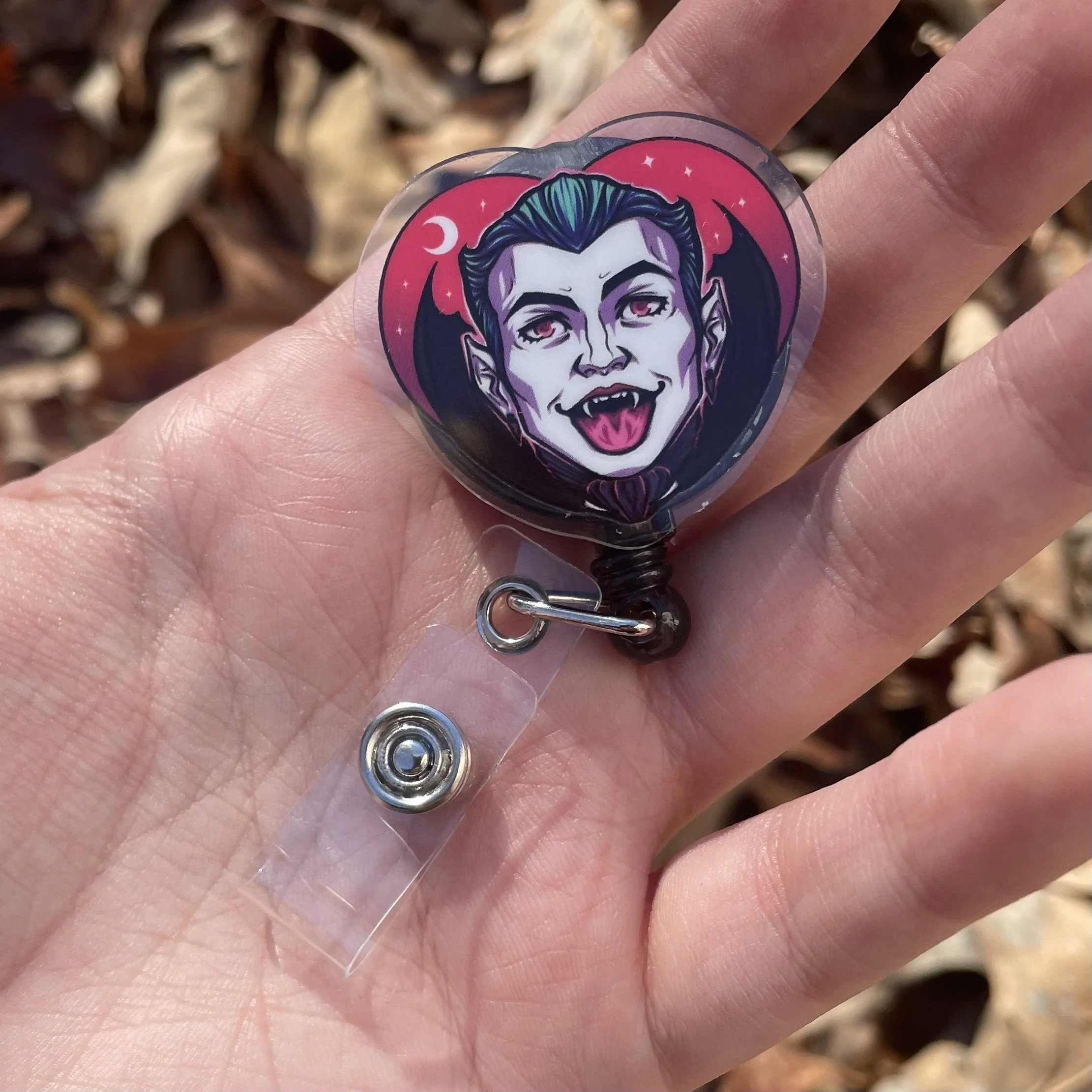 Dracula Badge Reel