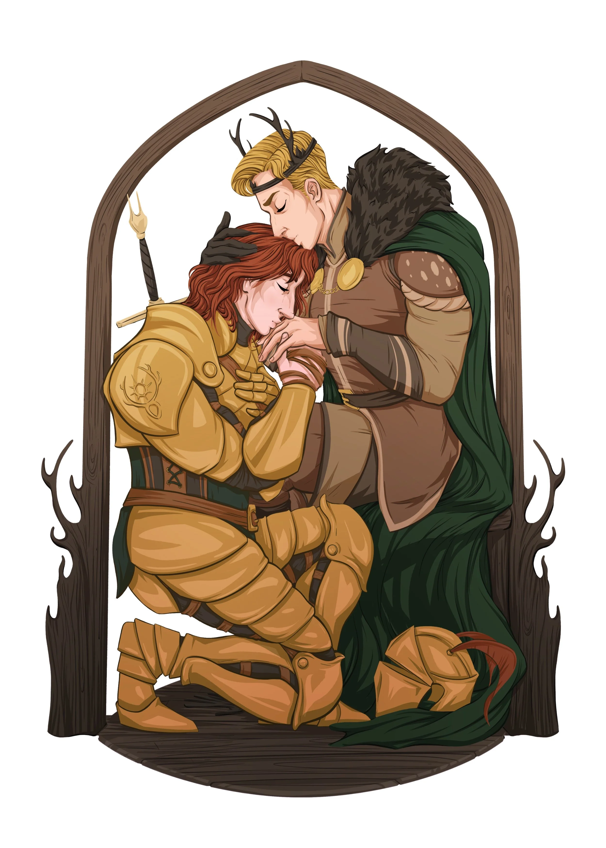 Prince & Knight - 5x7 Print