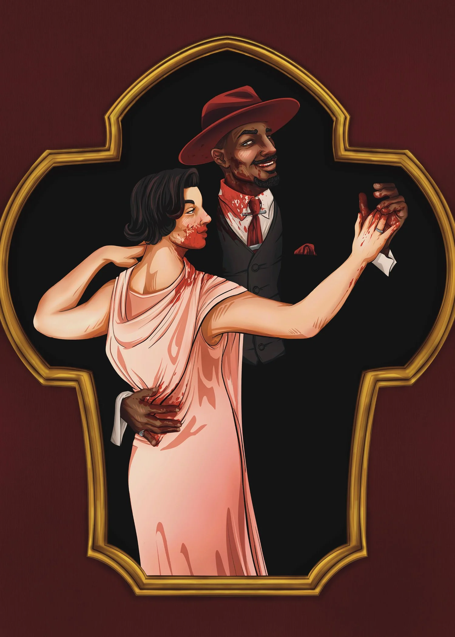 Stack & Mary (Sinners) - 5x7 or 8x10 Print