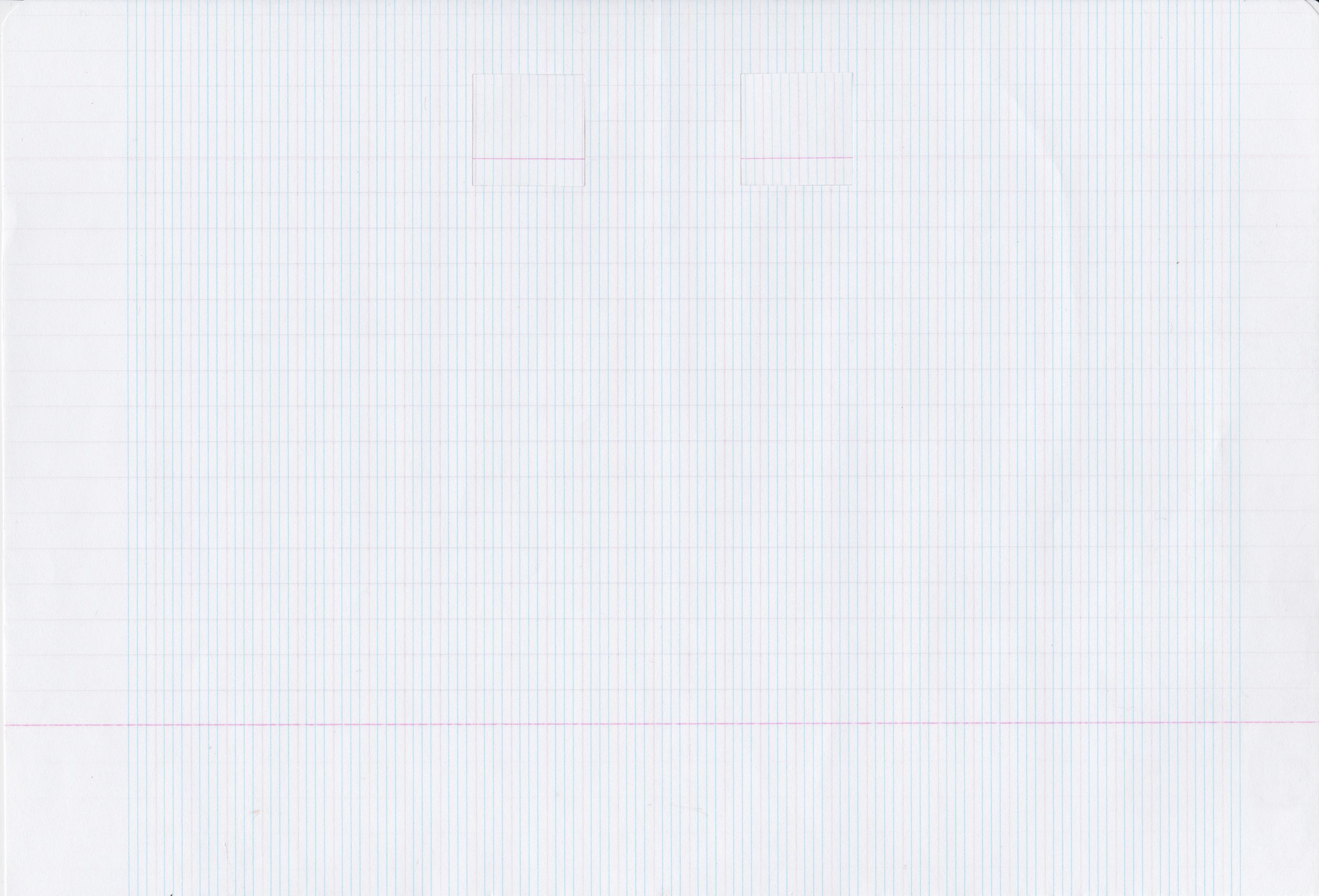 Clarity endlessly plunges into obscurity, used paper, online, 2020