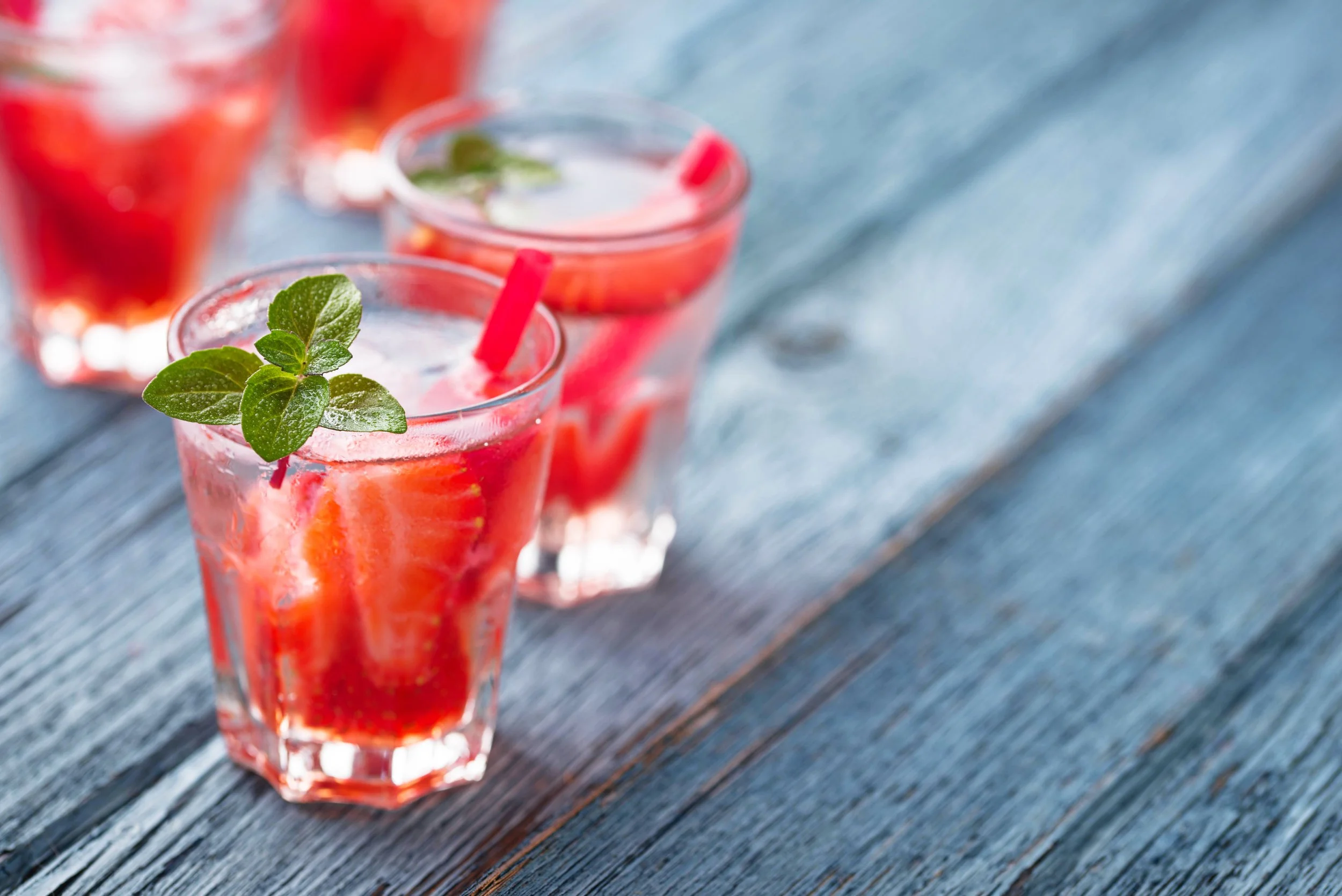 Refreshing Strawberry Aqua Fresca