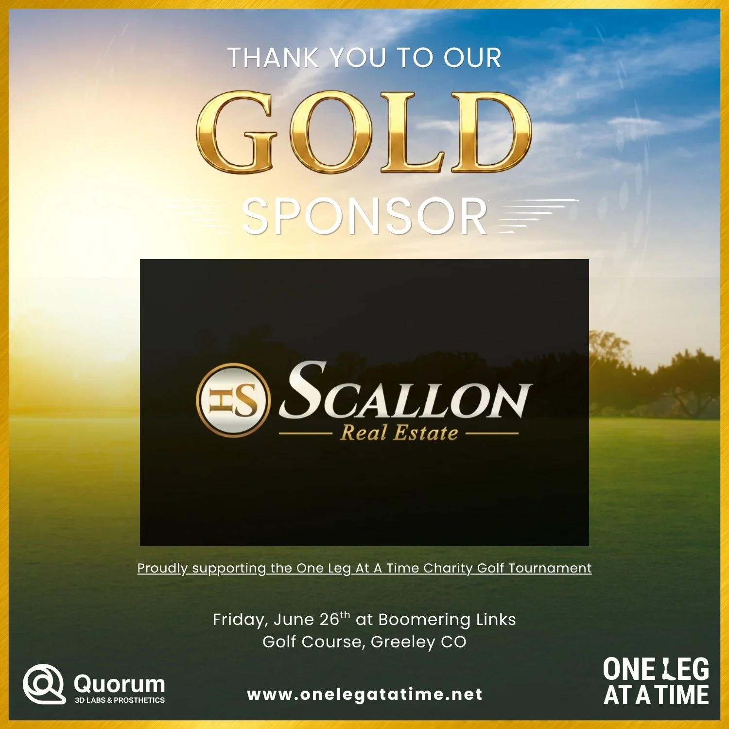 Scallon Real Estate Gold Sponsor