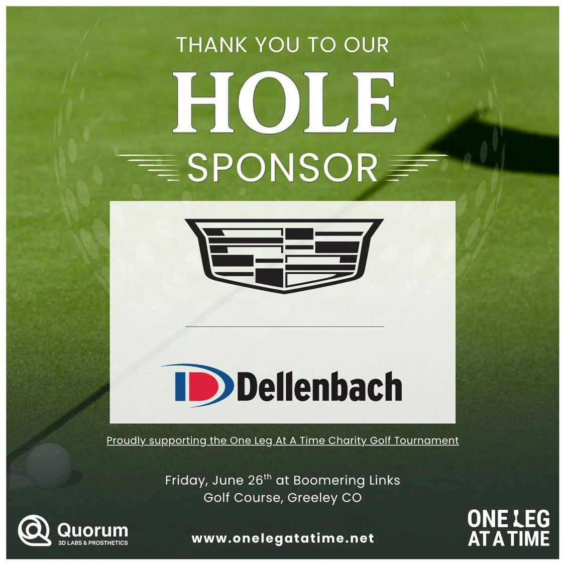 Dellenbach Motors Hole Sponsor