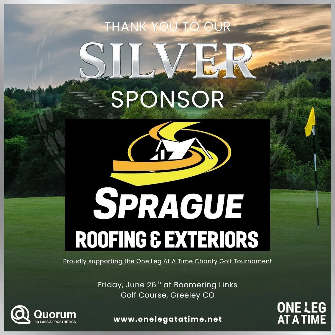 Sprague Roofing Silver Sponsor