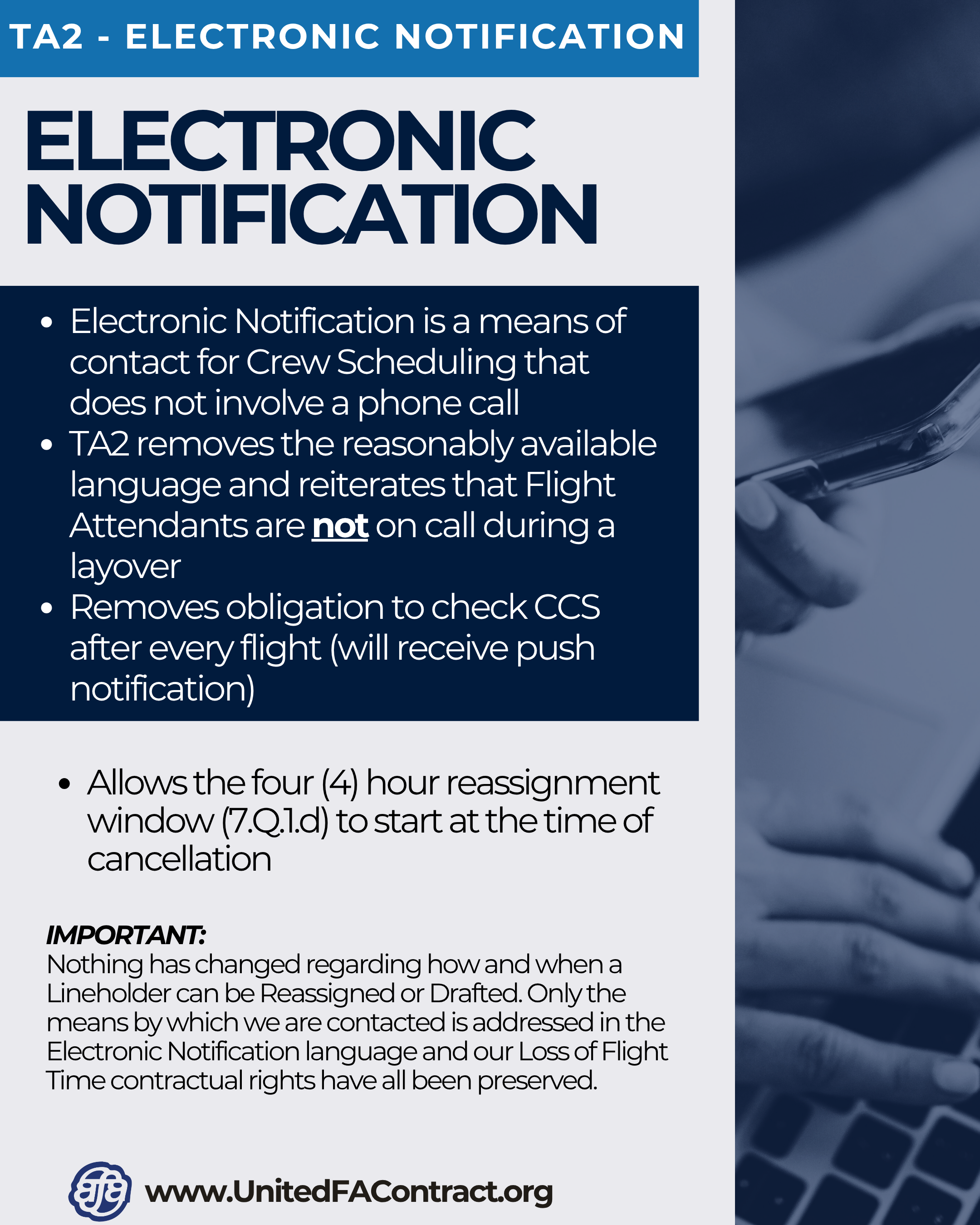 Electronic Notification