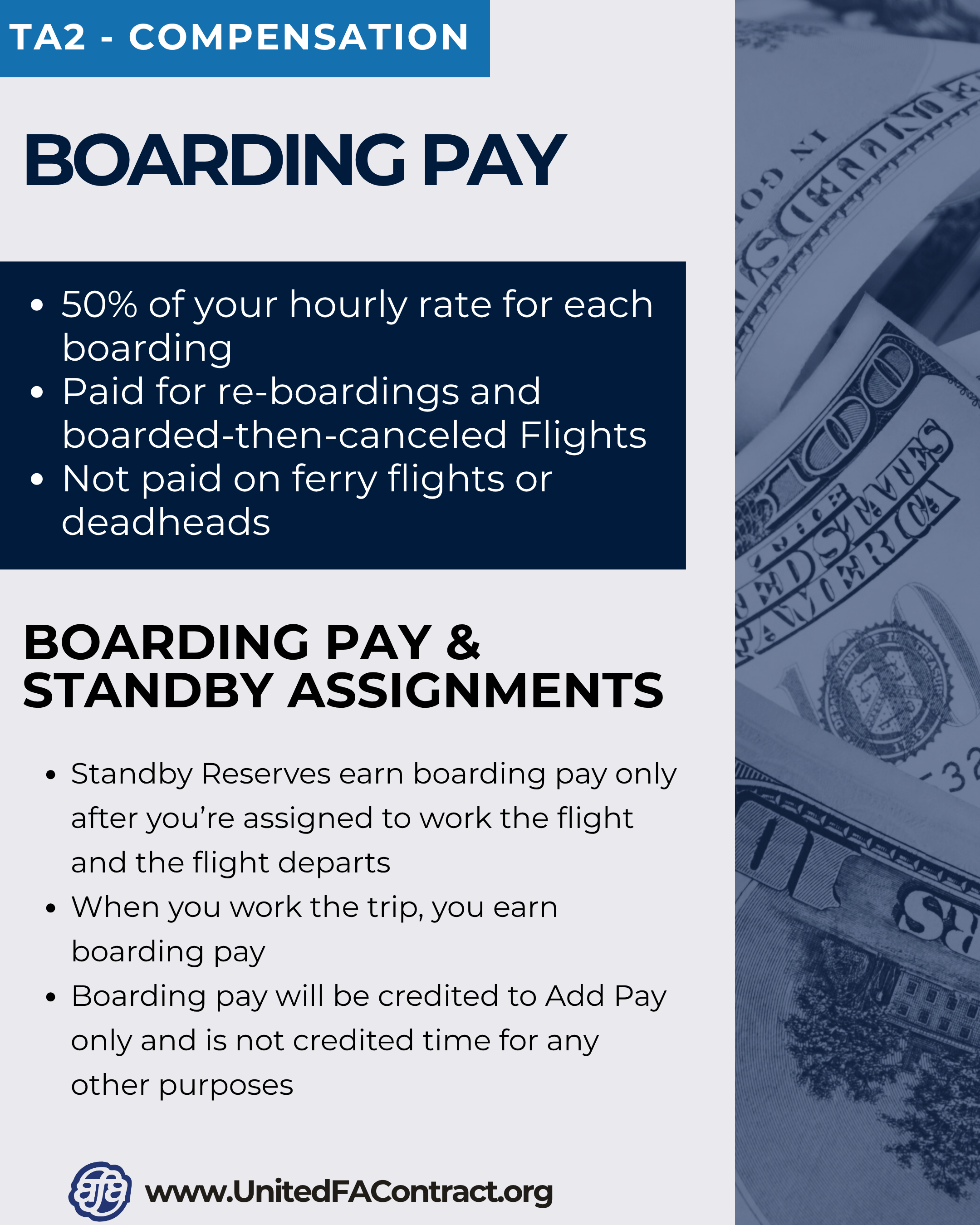 Boarding Pay