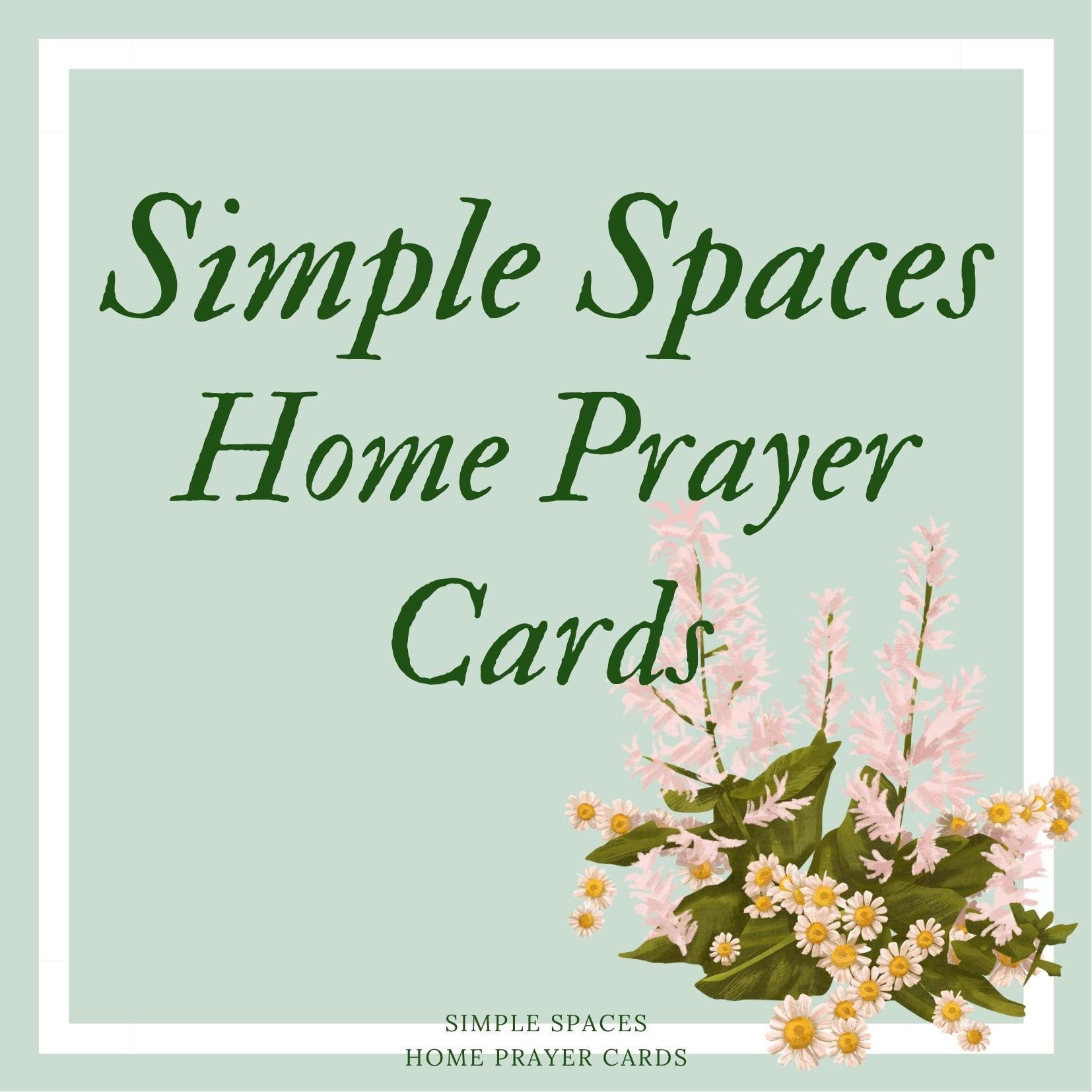 Home Prayer Cards