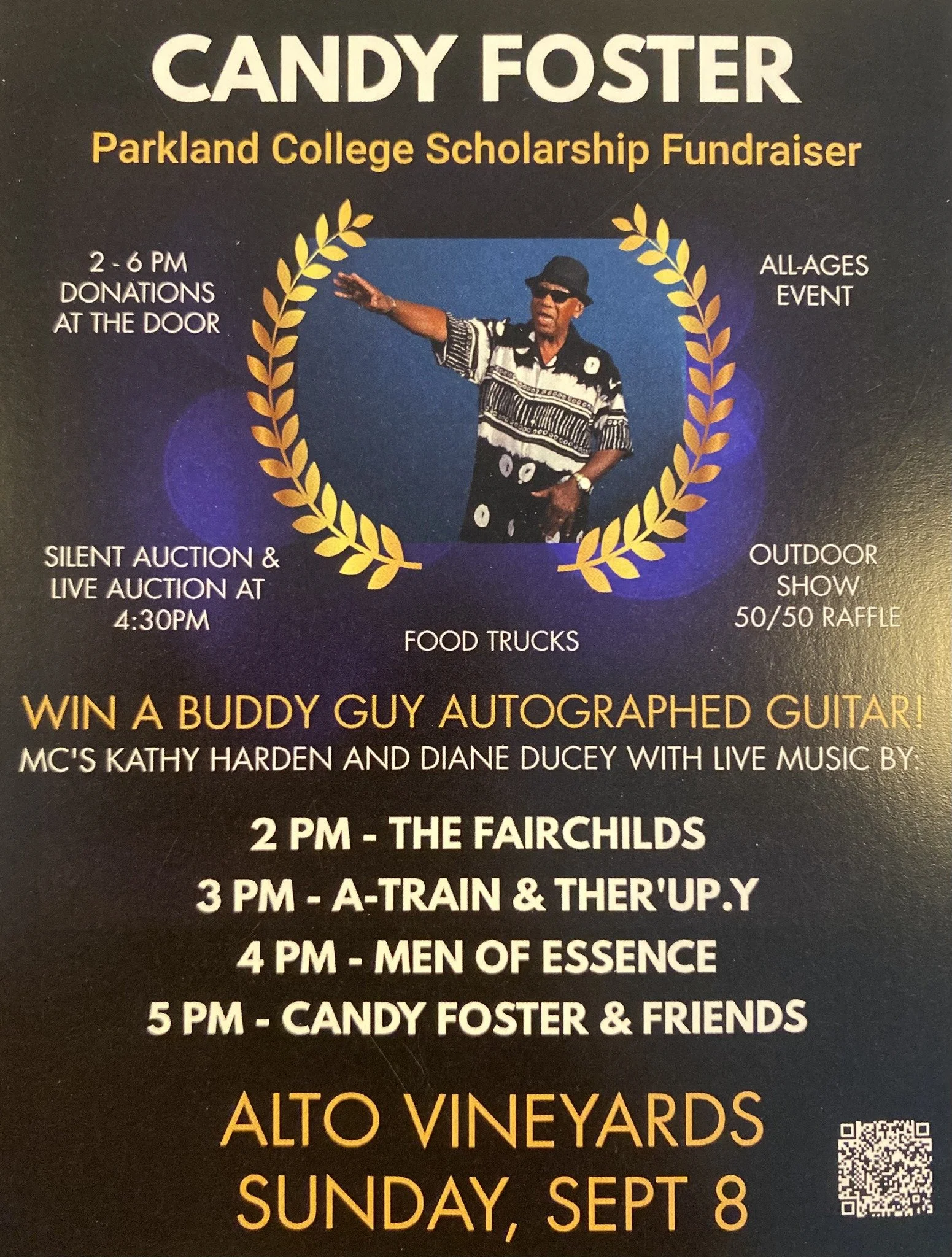 CANDY FOSTER'S Parkland College Scholarship Fundraiser