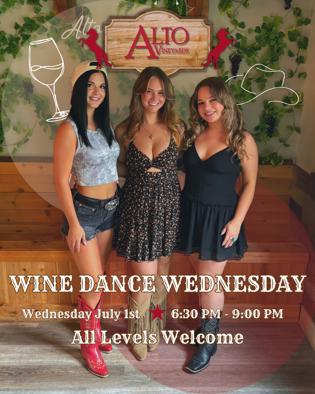 Wine Dance Wednesday