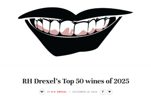 RH Drexel’s Top 50 wines of 2025