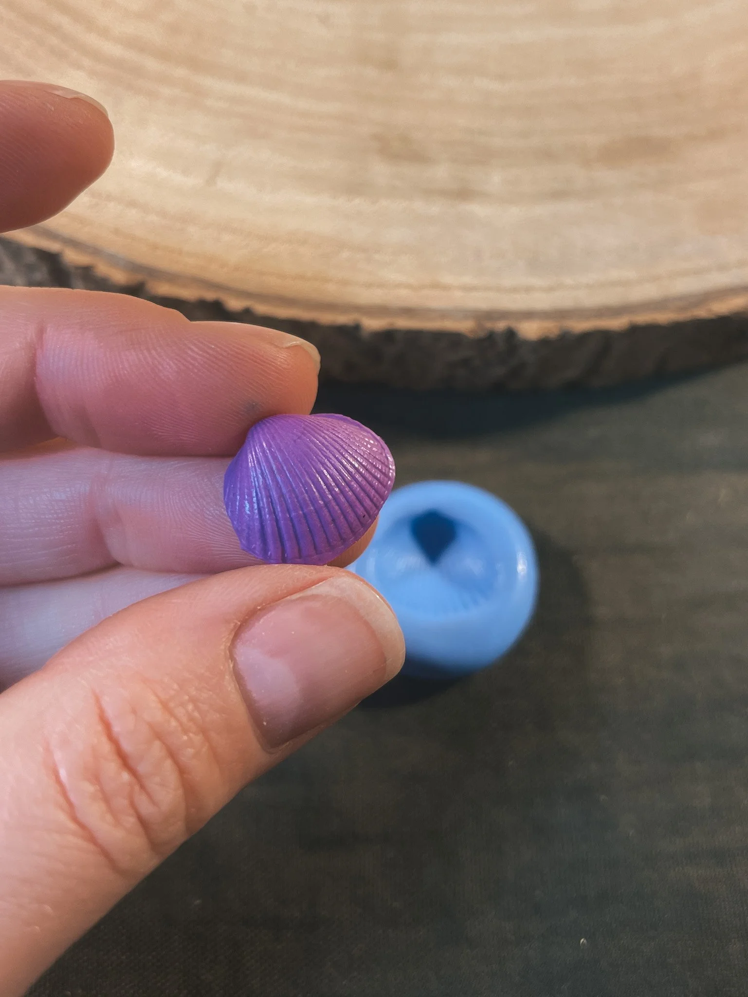 cockle shell silicone moulds for silver clay .jpg