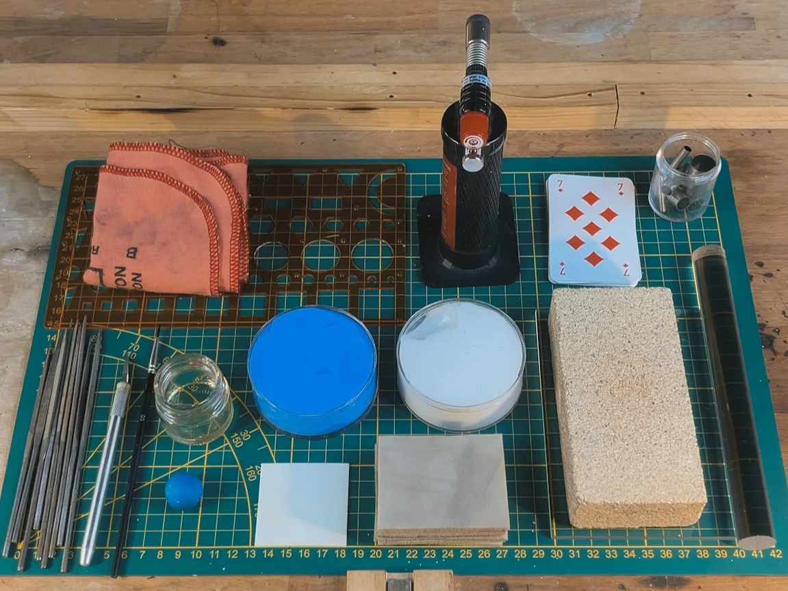 Silver Clay Starter Kit: 12 Essential Tools for Beginners