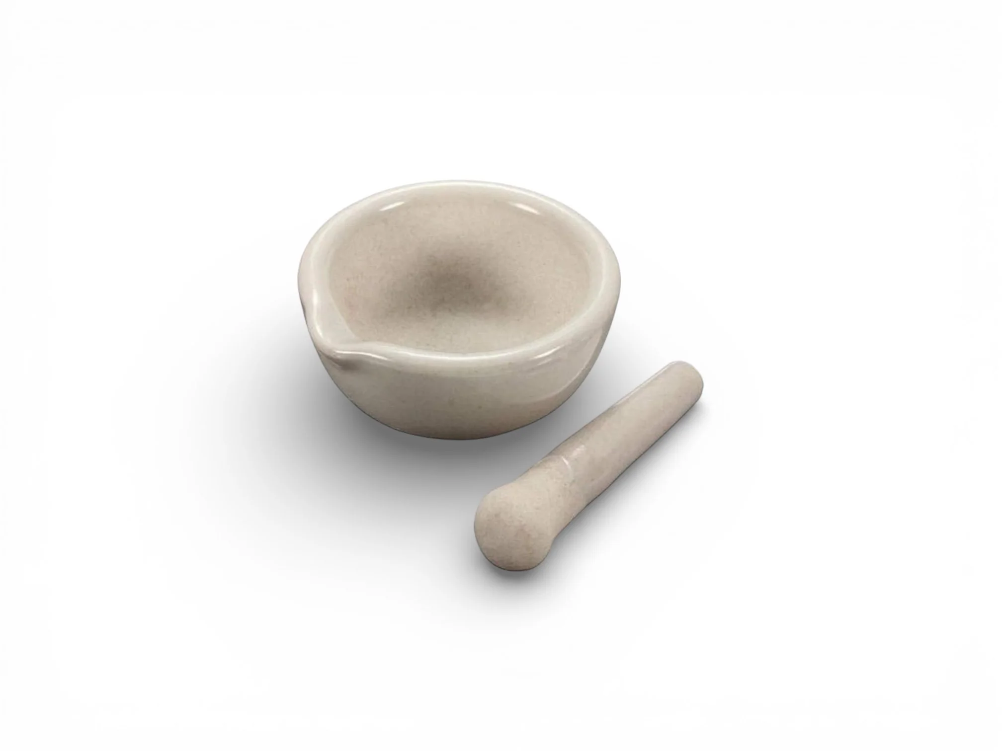 A pestle and mortar