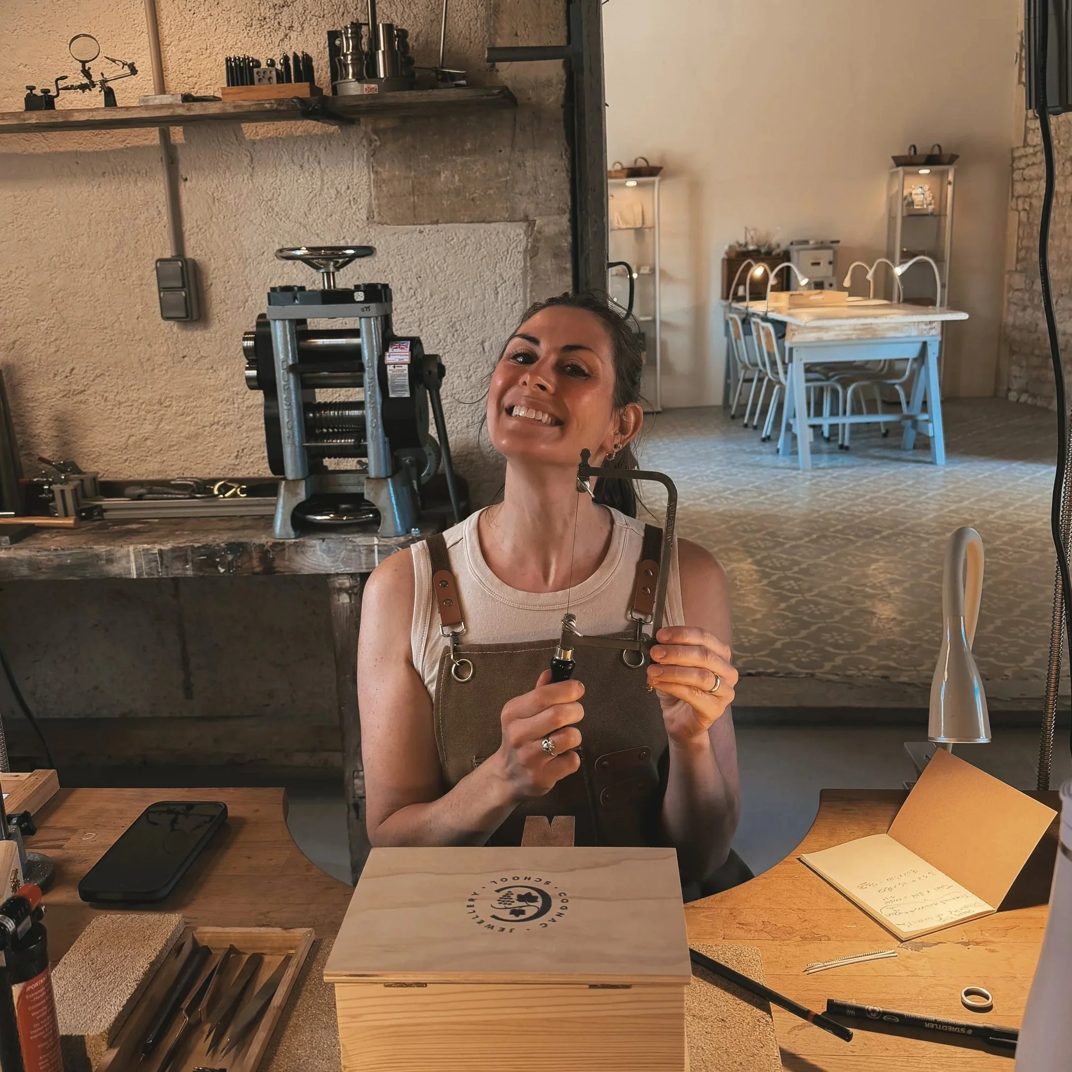 The joy of a perfectly threaded saw blade