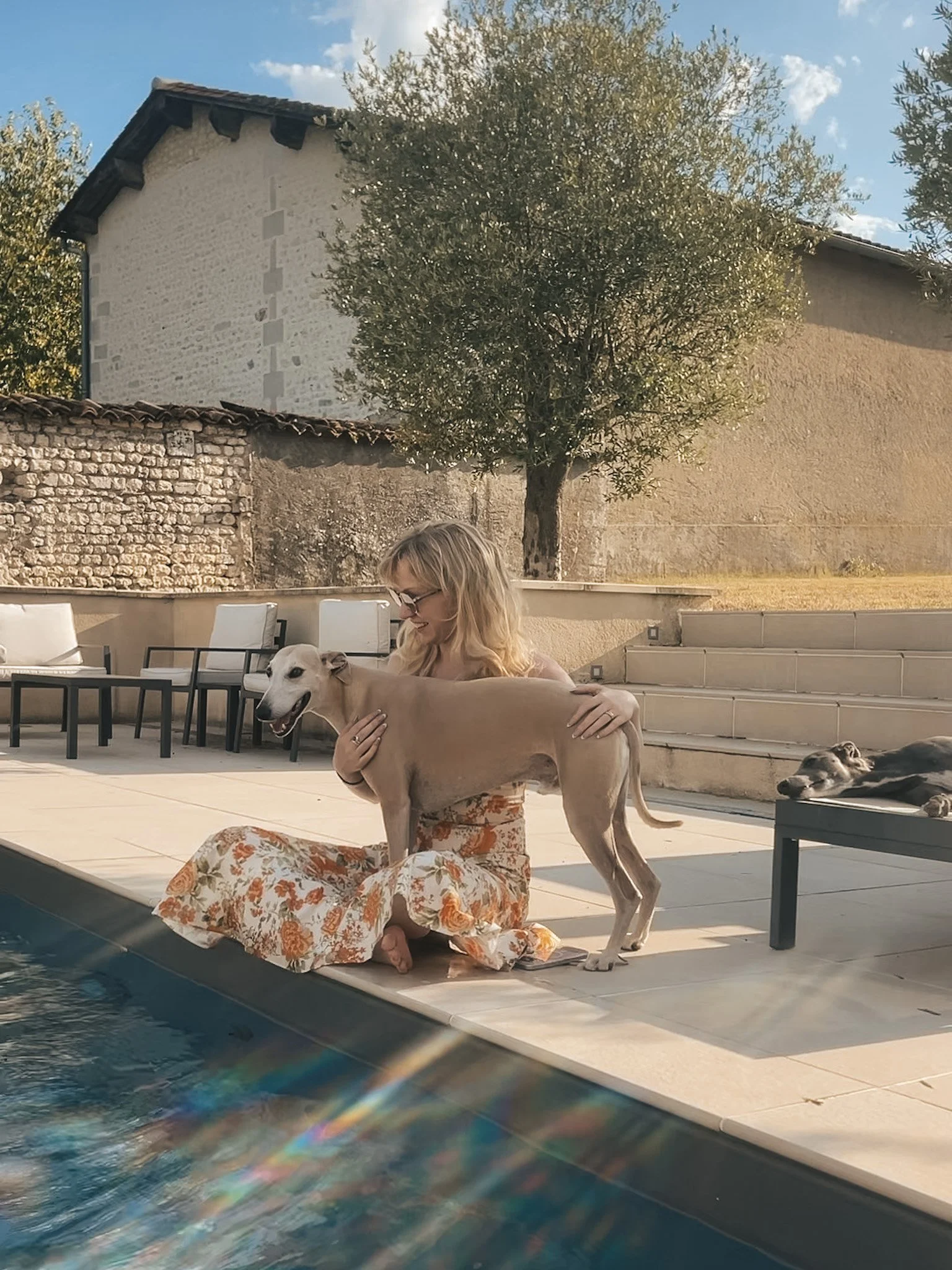 Pickling breaks with Morris by the Pool