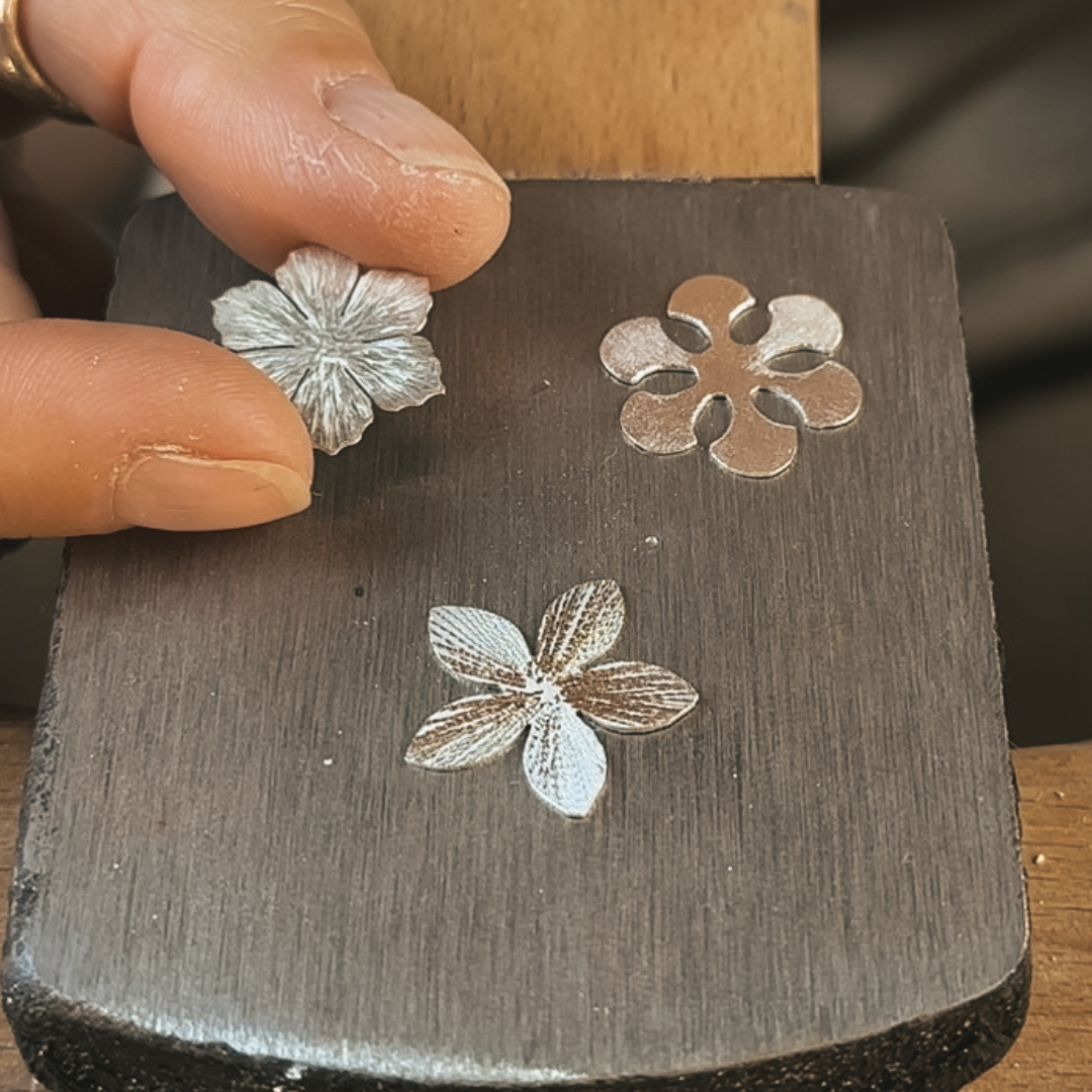 Learn how to texture your silver using three different methods