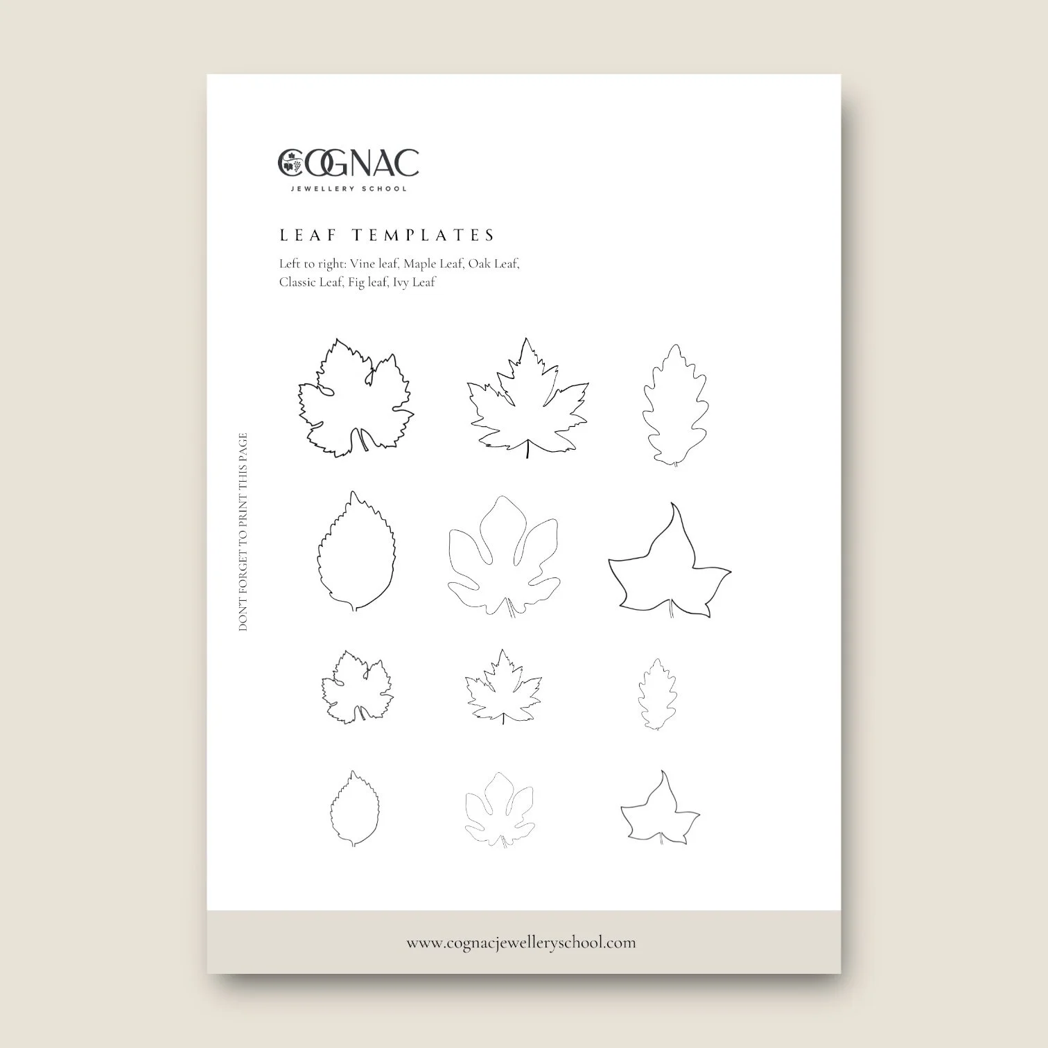 Textured Silver Leaf Necklace Project PDF page 4.JPG