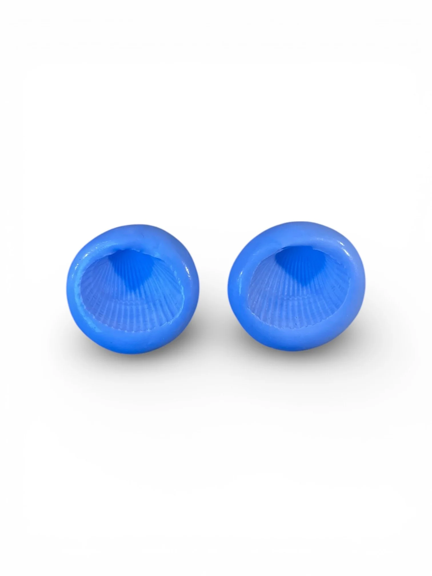 Pair of Cockle Shell Silicone Moulds