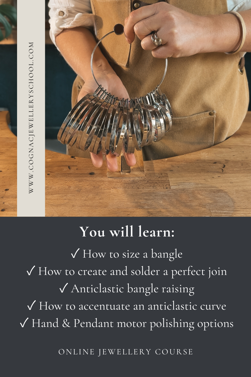 Anticlastic Silver Bangle Online Jewellery Course what you will learn.png
