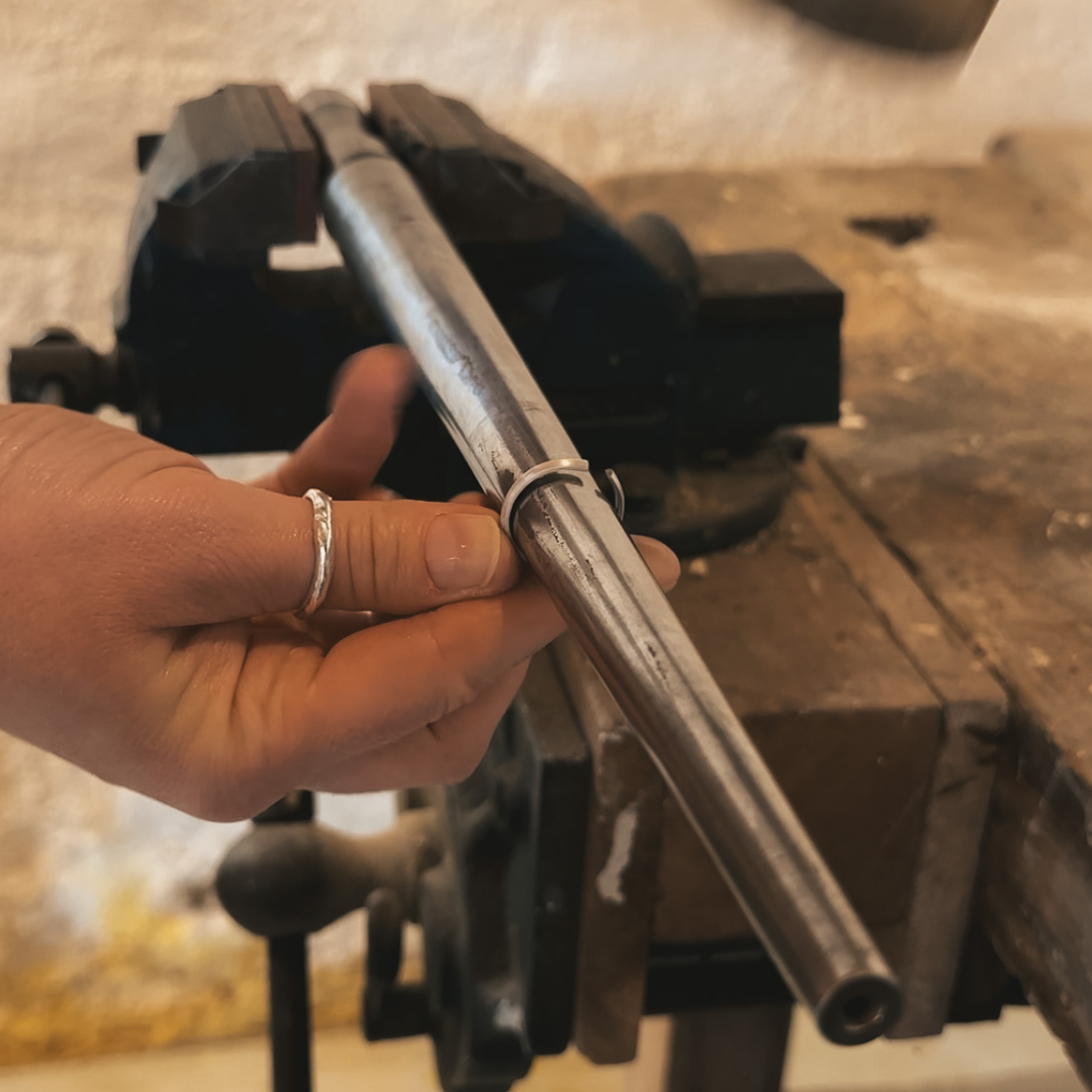 Size and form a set of stacking rings