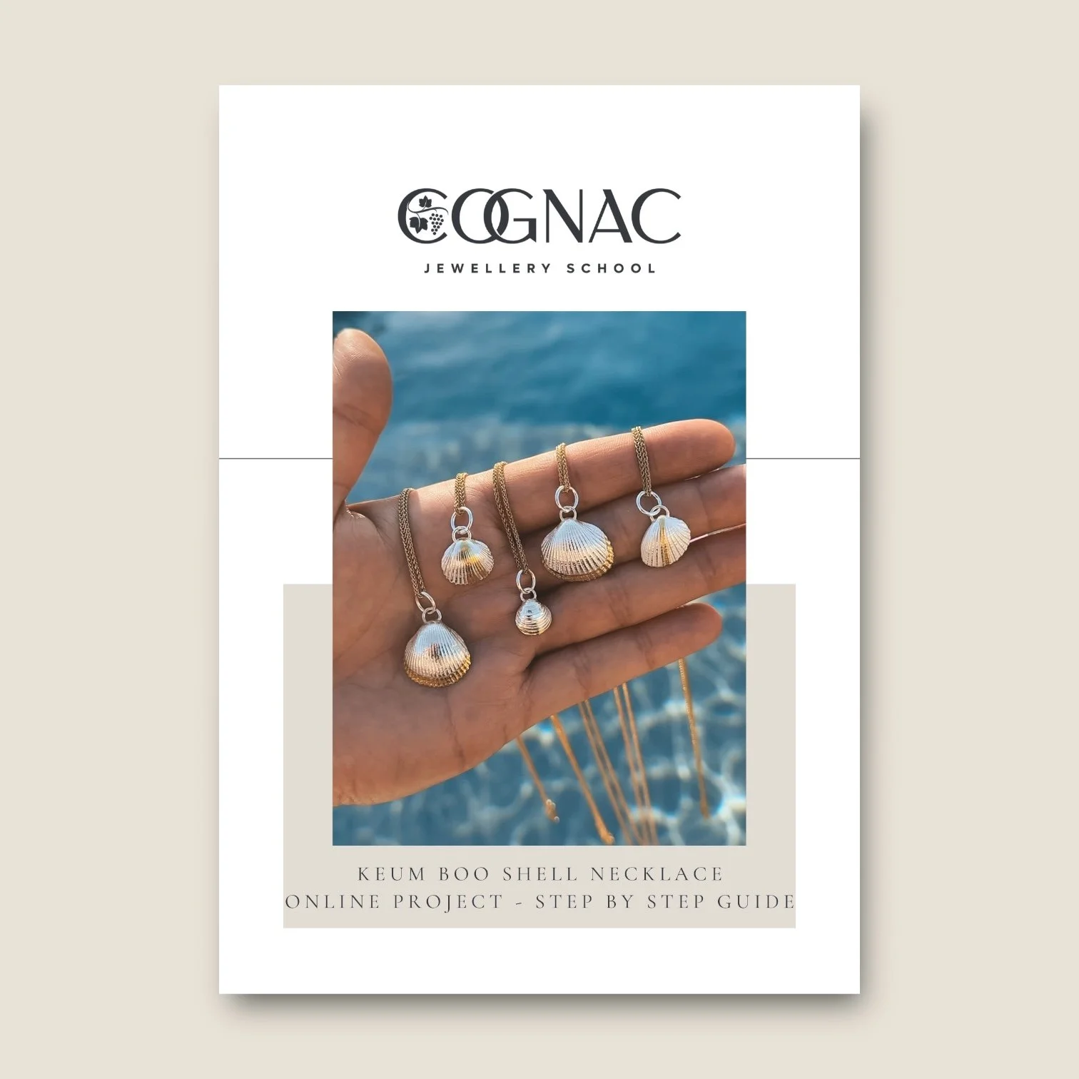 Keum Boo Shell Necklace Project | PDF Project Download