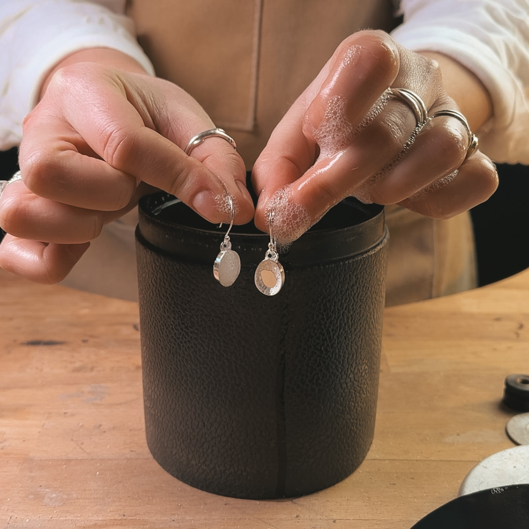 Learn how to polish your earrings