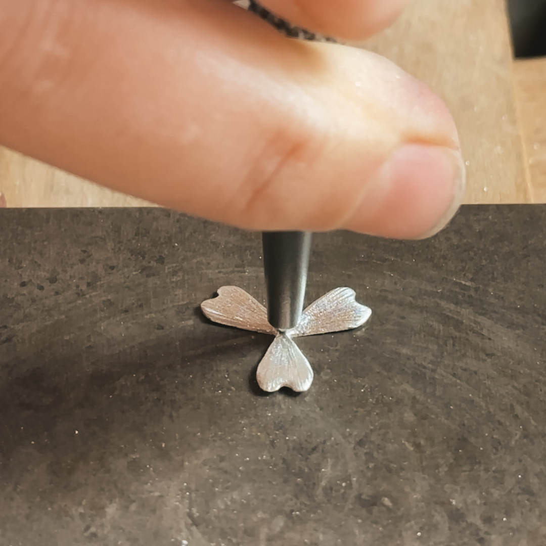 Silver Snowdrop Earrings with Pearls step 6.png