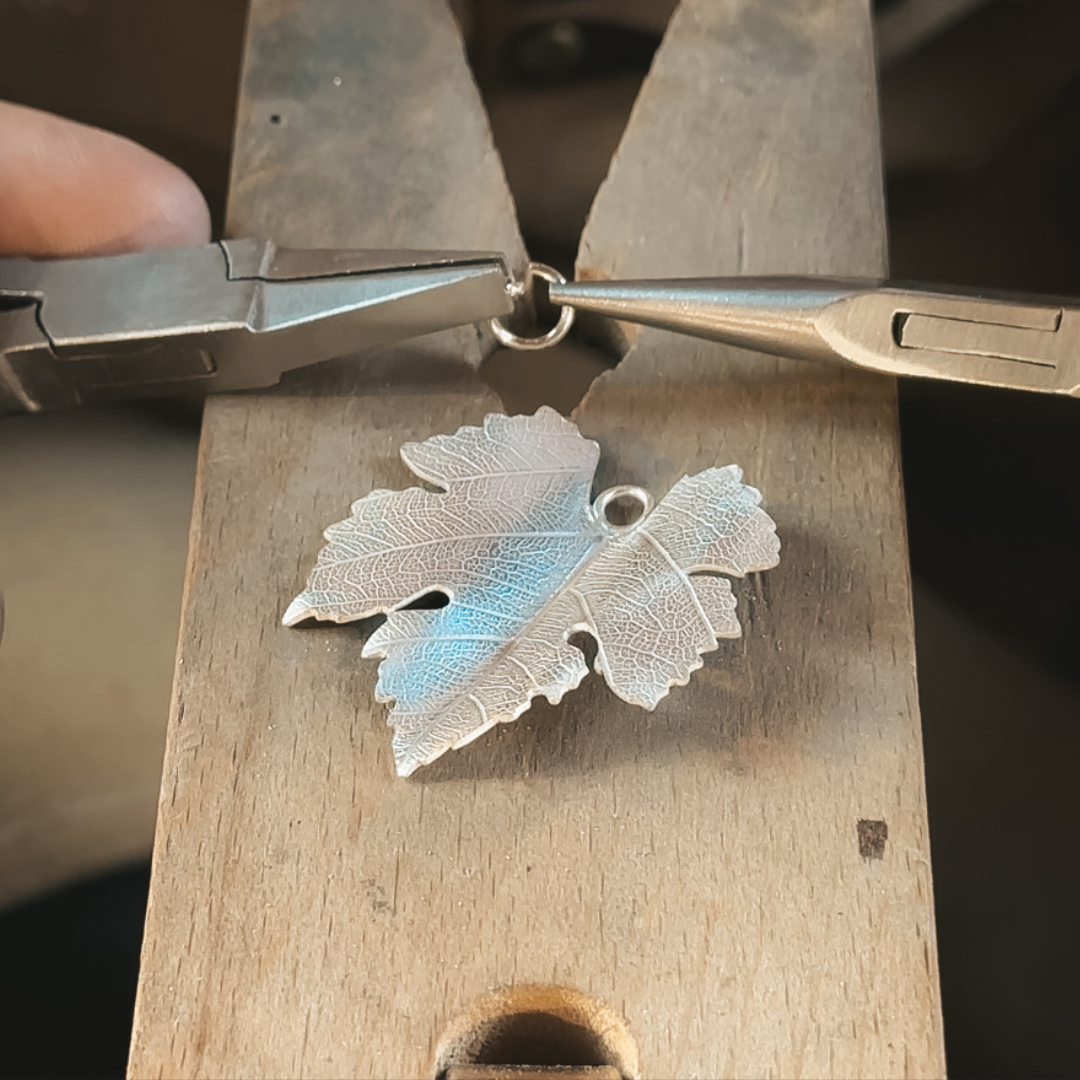 Attach a second jump ring for your chain