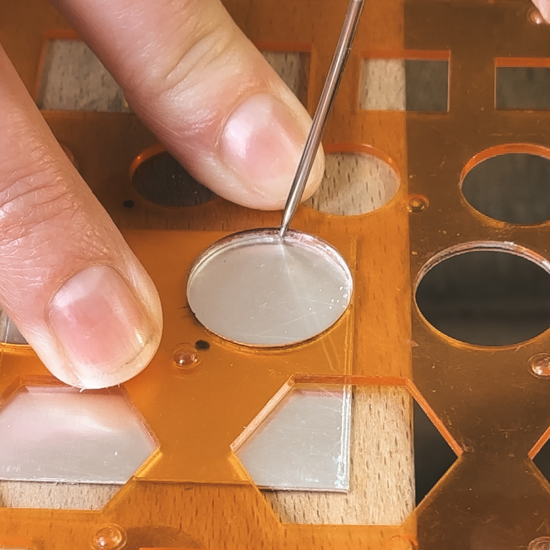 Hammered Charm Necklace Project scribe the shape.png