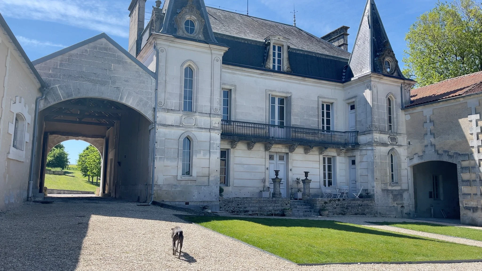 The Chateau de Puyguiller, home of the cognac jewellery school