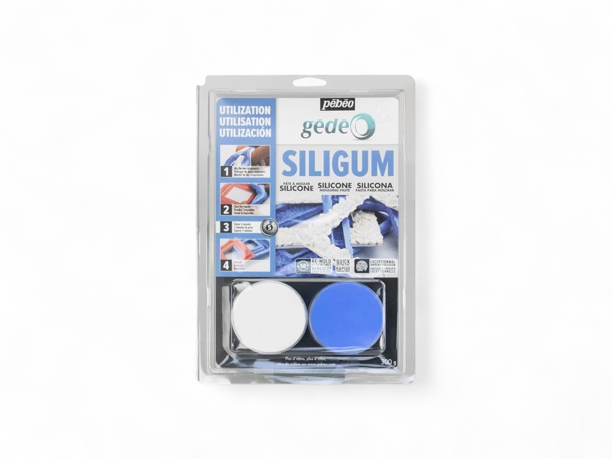 Siligum or other silicone moulding compound