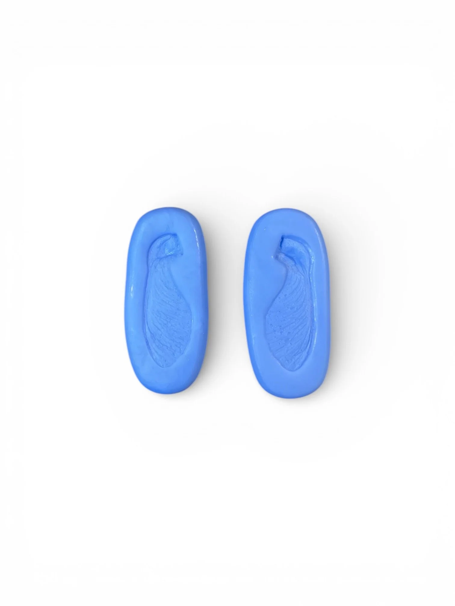 pair of small sycamore seed silicone moulds .jpeg