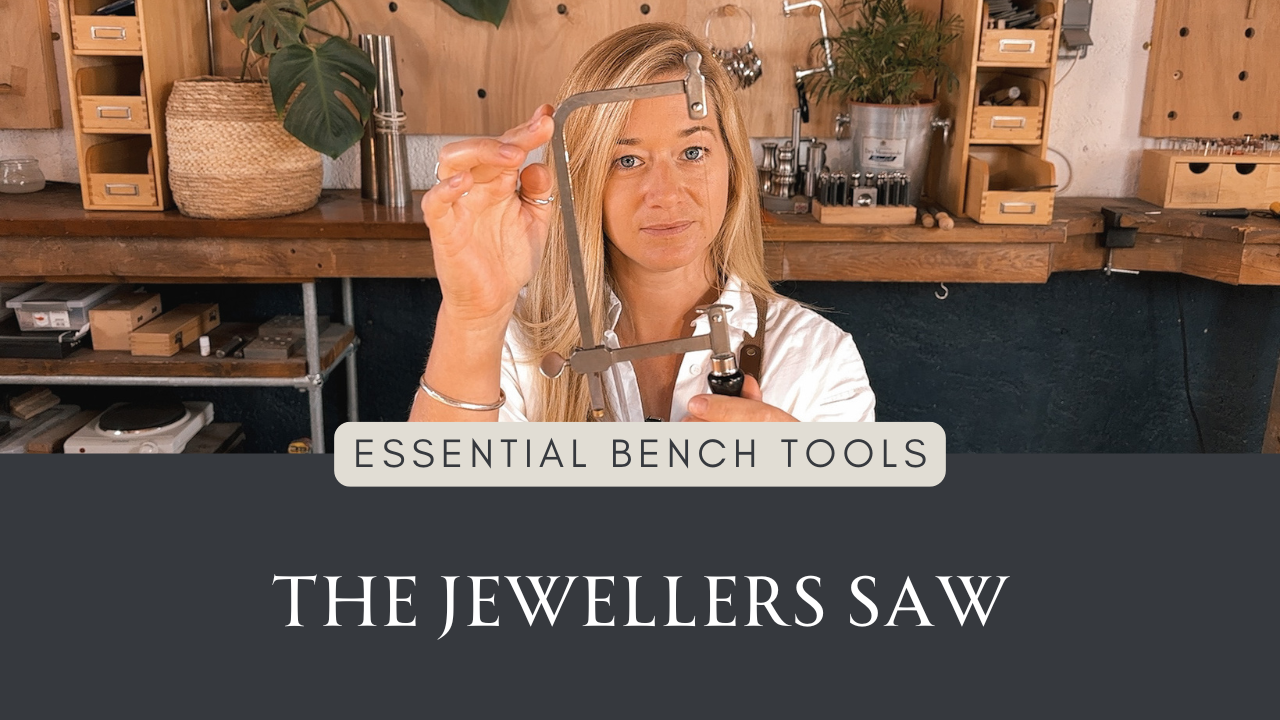 An introduction to the jewellers saw, how to use it, and the different kinds of saw blades