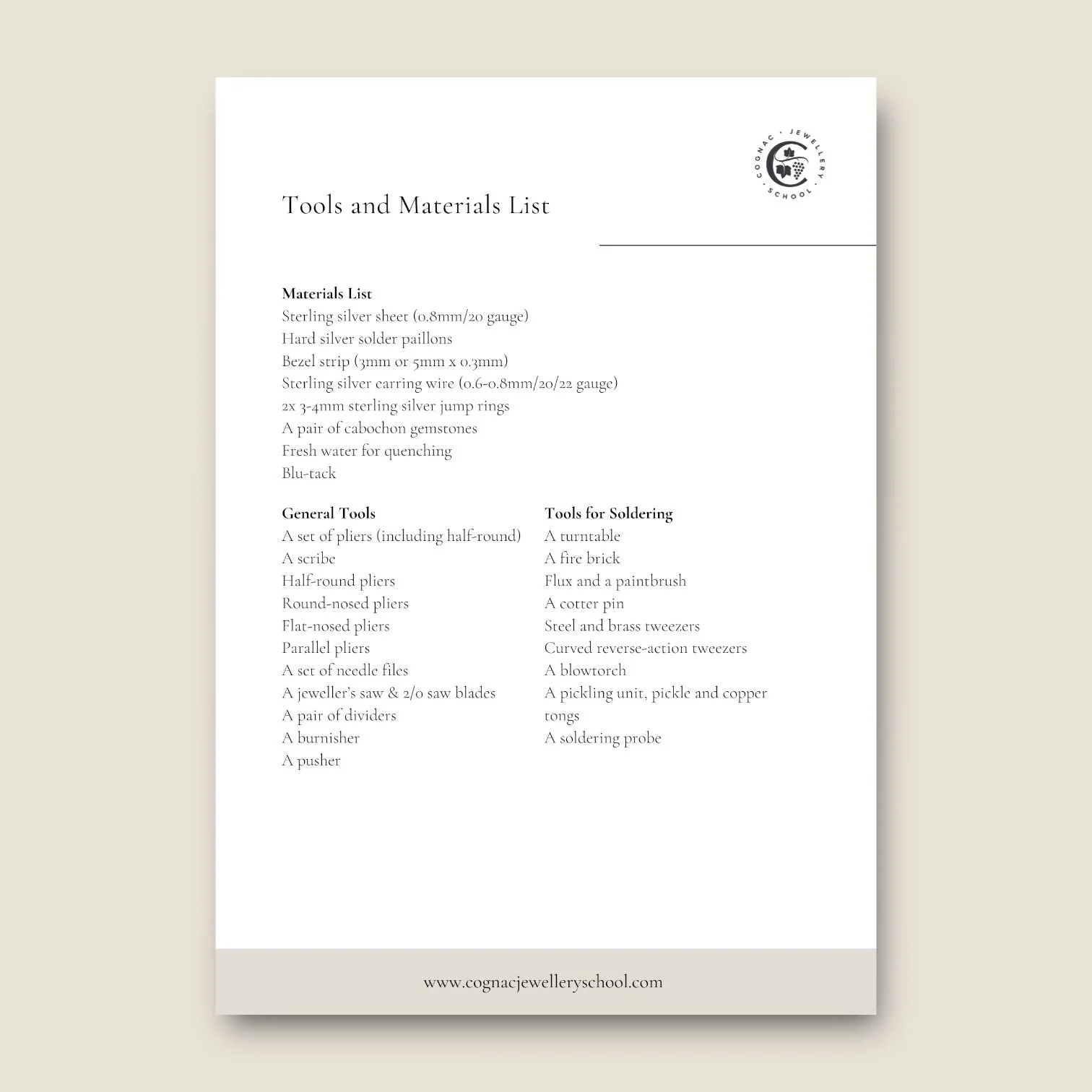 Cabochon Gemstone Earrings Project PDF page 2.JPG