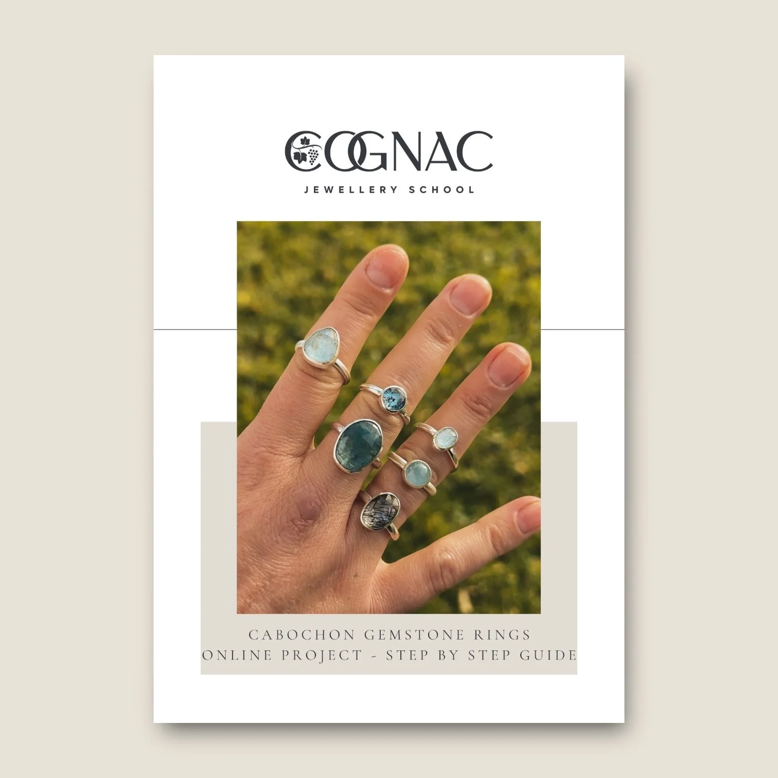 Cabochon Gemstone Rings Project | PDF Project Download
