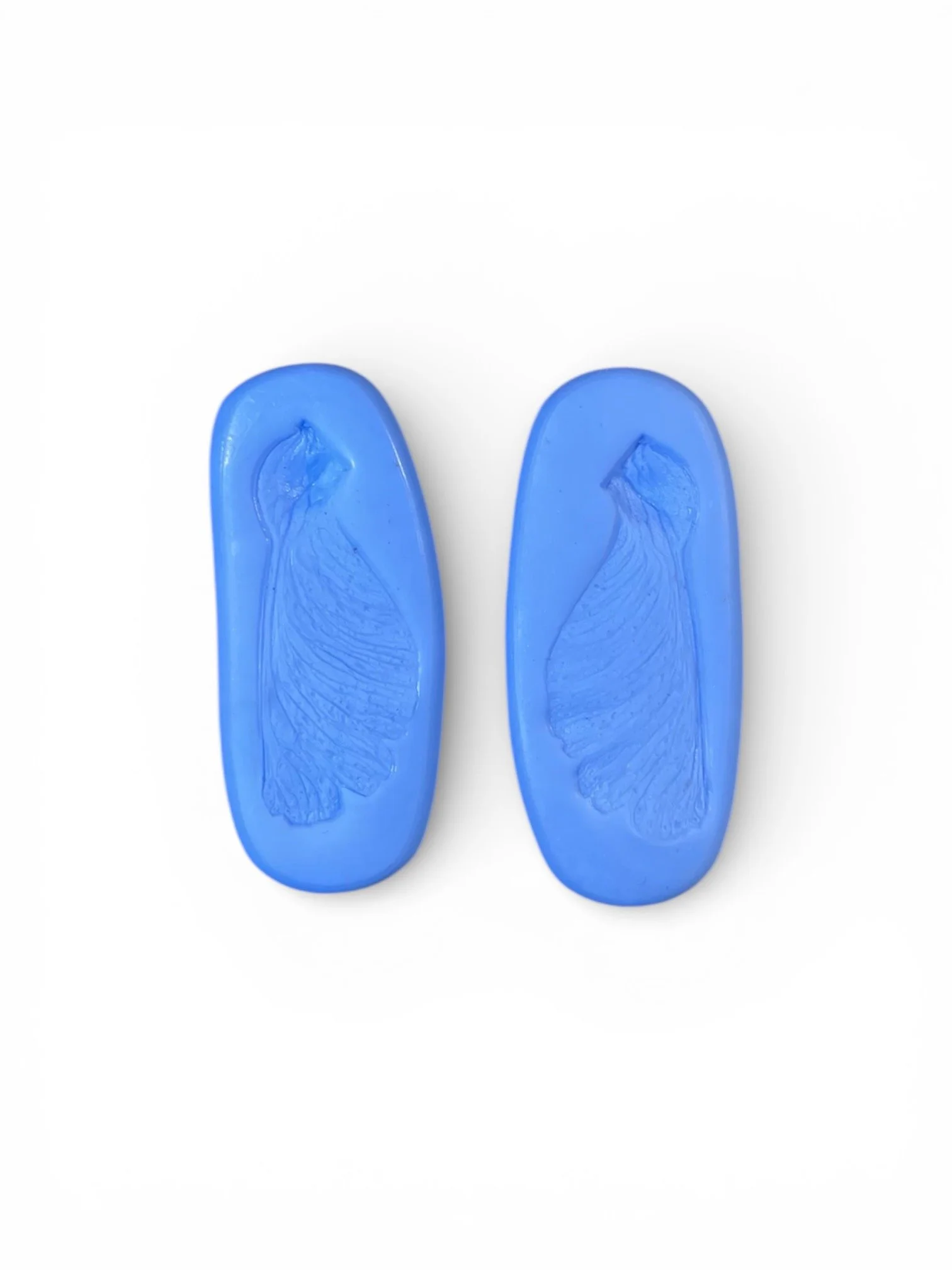 Pair of Sycamore Seed Silicone Moulds - Medium