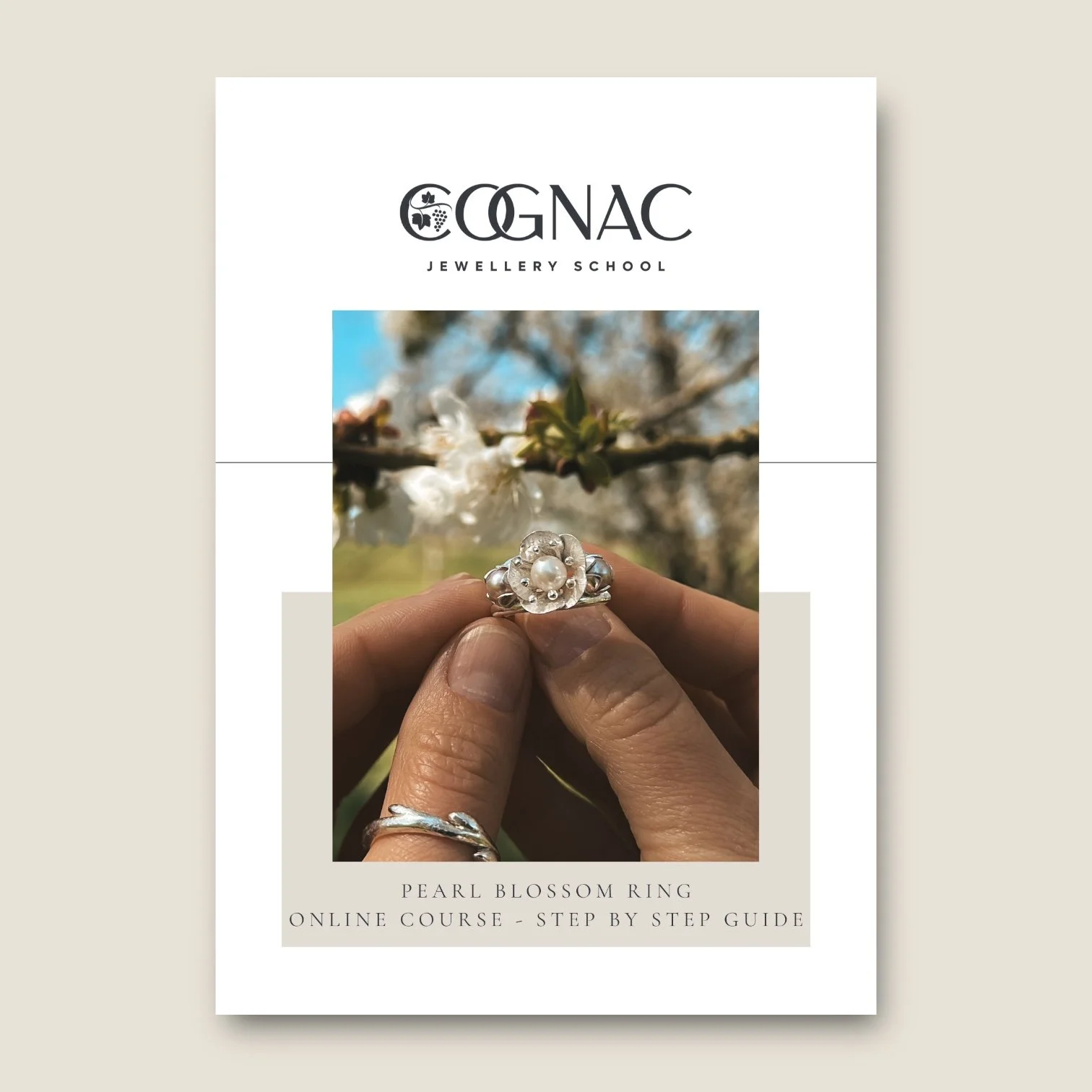 Pearl Blossom Ring | PDF Project Download