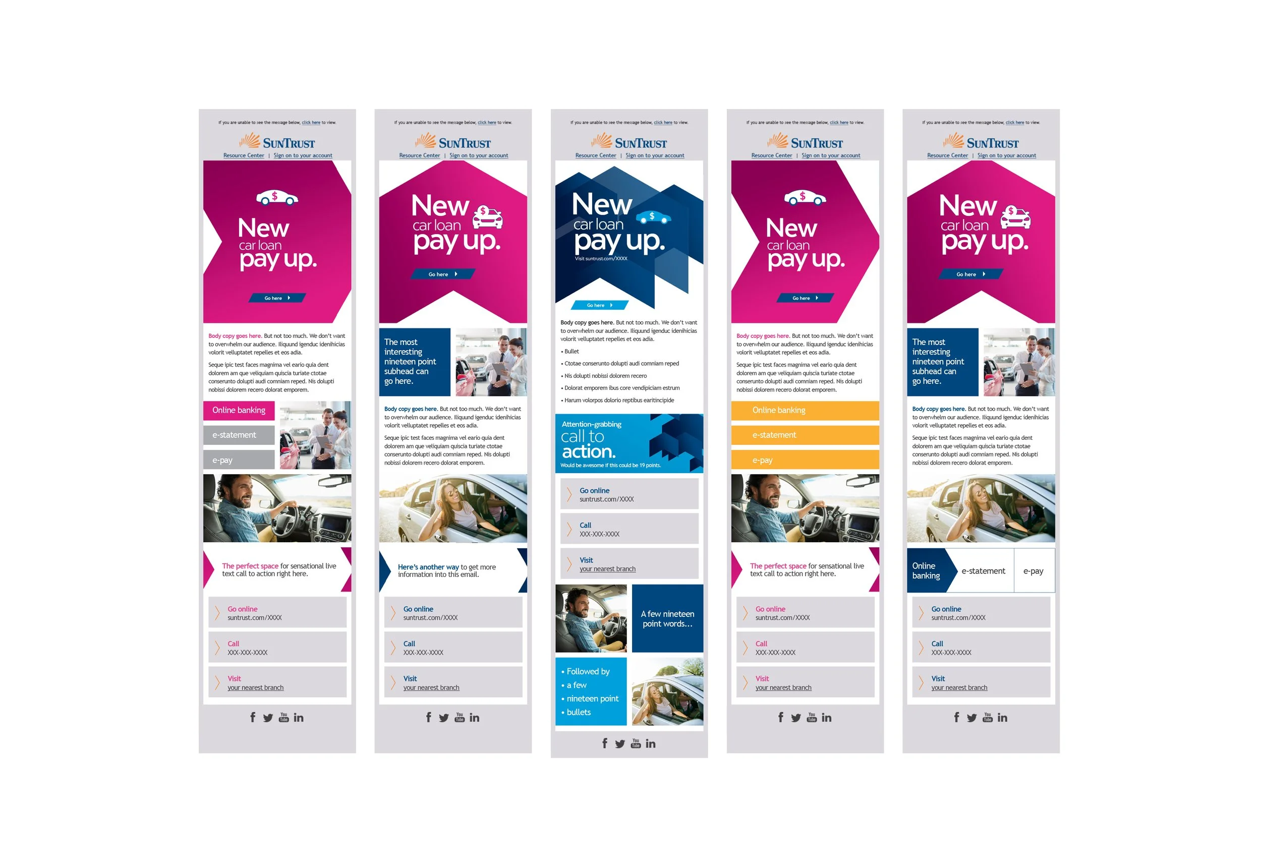 E-mail Design Variation Exploration