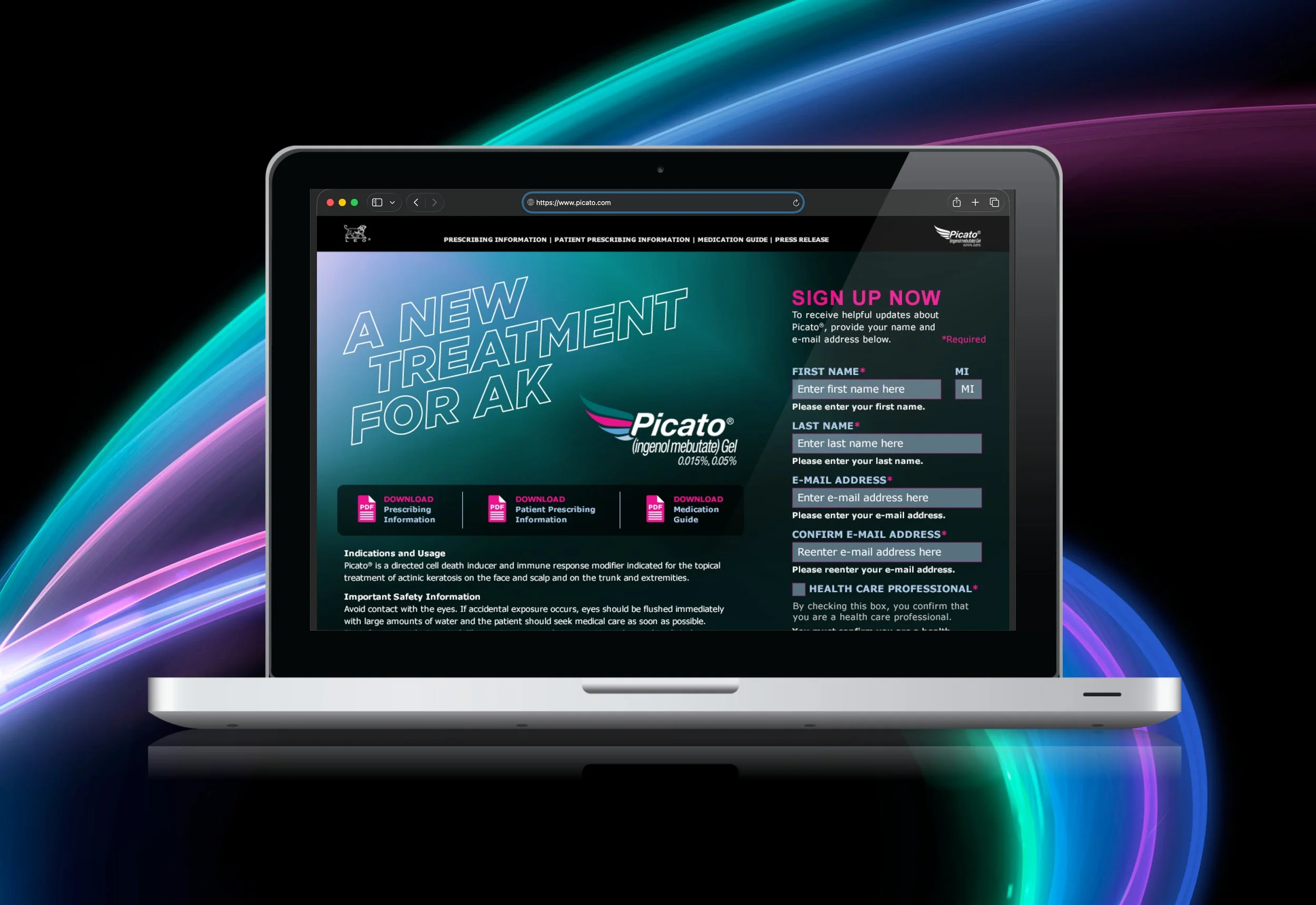 Microsite