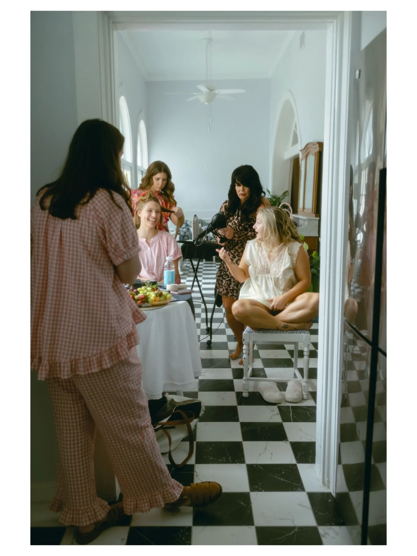 Getting ready with Gabbie &amp; the girls for her 50s style vintage wedding at Layton Castle in Monroe 🤍

* PSA *
I am giving away a free film add-on package to the next two weddings who book with me. Must mention the free add on when inquiring and 
