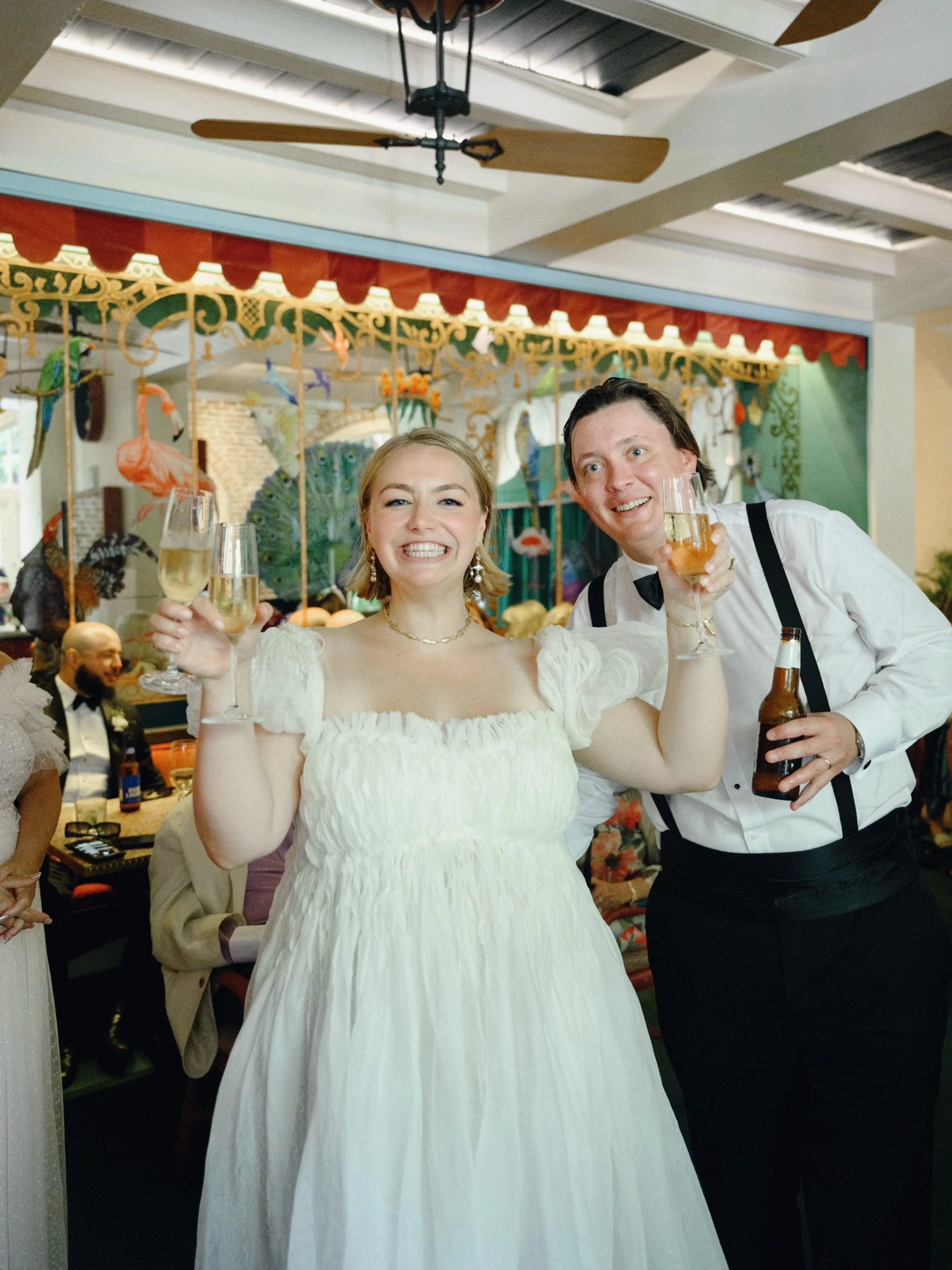 More daytime French Quarter wedding receptions please! 

Shot while second shooting for @alyssafisherphoto 

-

Sarah Barber is a portrait and wedding photographer in the New Orleans and surrounding areas shooting both film and digital.