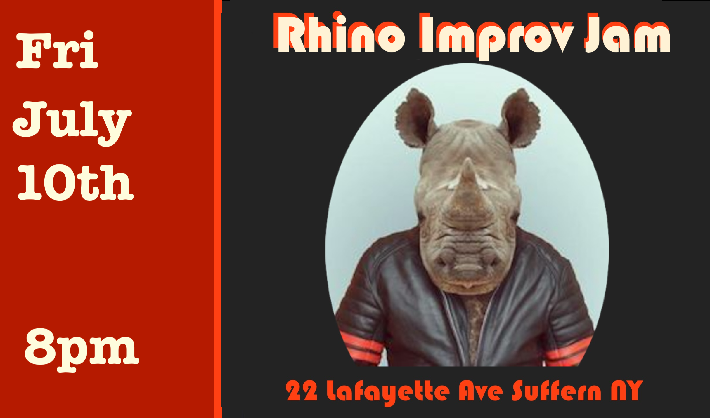 Fri July 10th Improv Jam 8pm