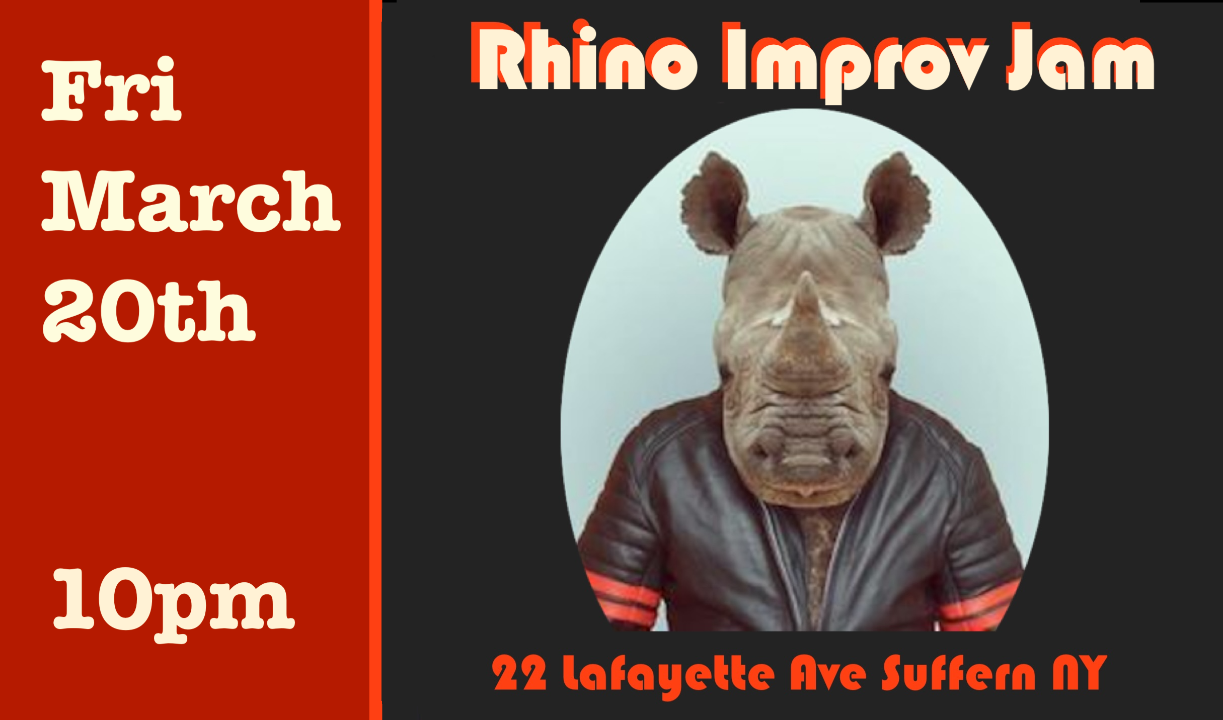 Fri March 20th After-Show Improv Jam 10pm